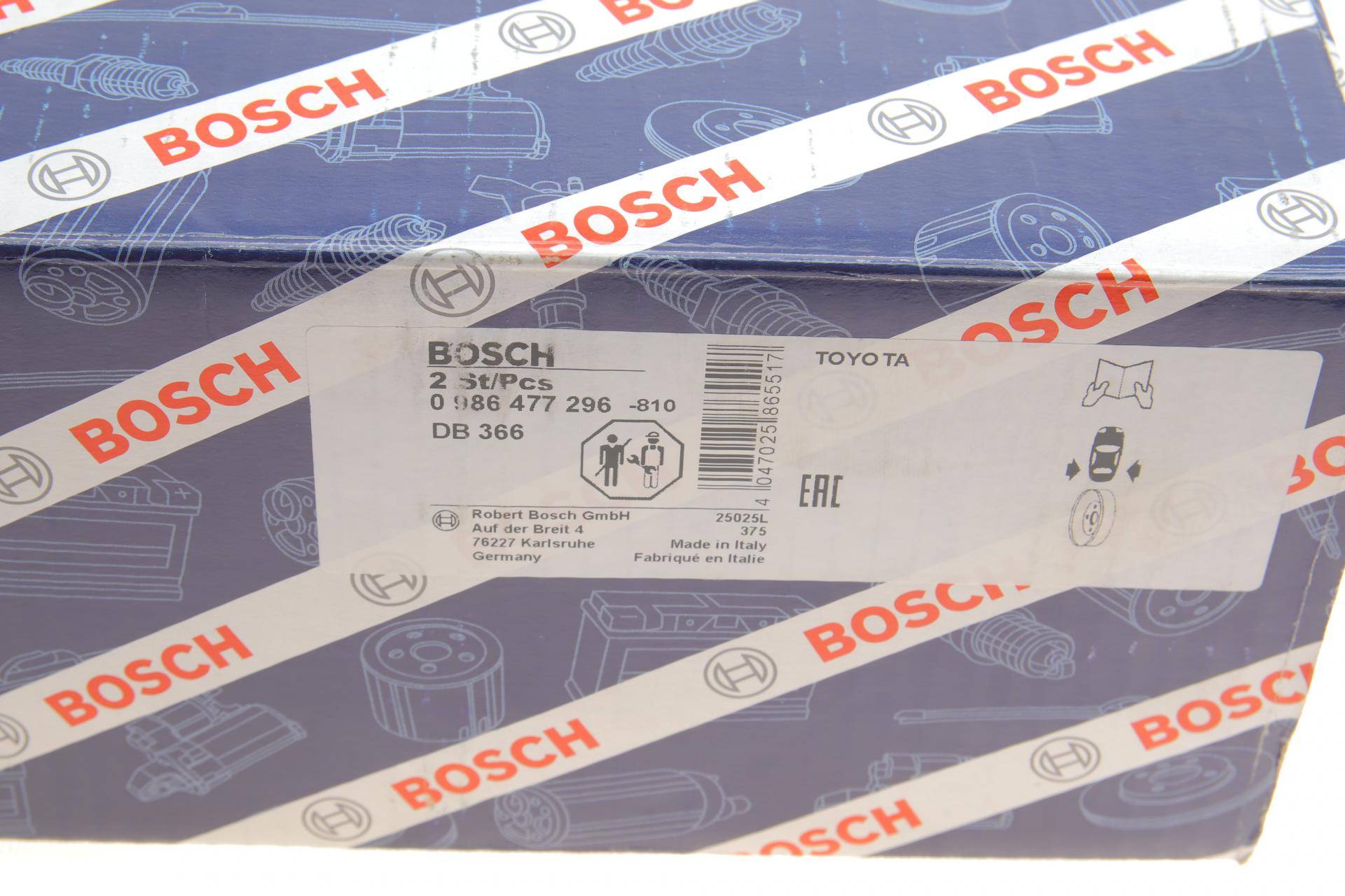 Барабан гальмівний (задній) Toyota Yaris 05- (53,1x251,8) d1=55mm/d2=200mm