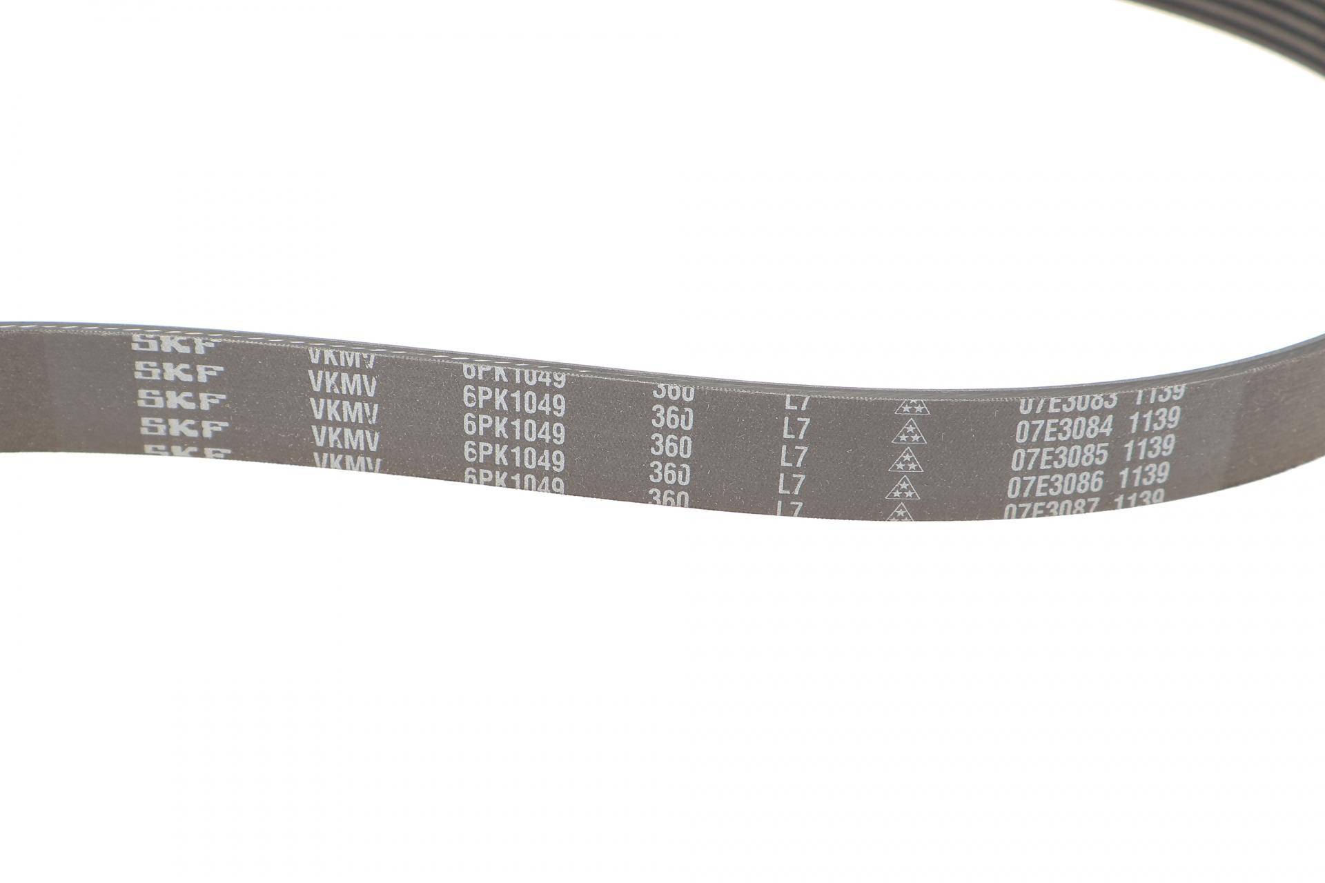 Комплект ременя генератора Citroen C2/C3/C4/Peugeot 207/307 1.1-1.6 02- (6PK1049)