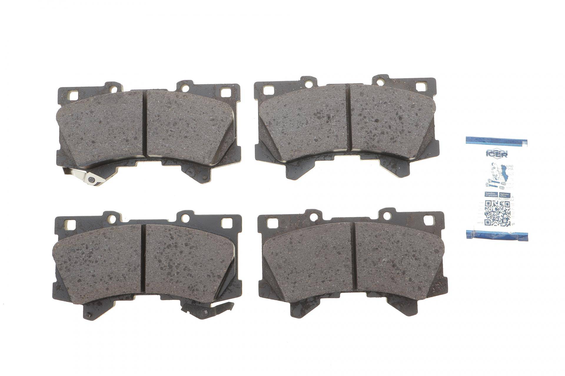 Колодки гальмівні (передні) Lexus LX/Toyota Land Cruiser 300 3.3/3.4 21- (Advics)