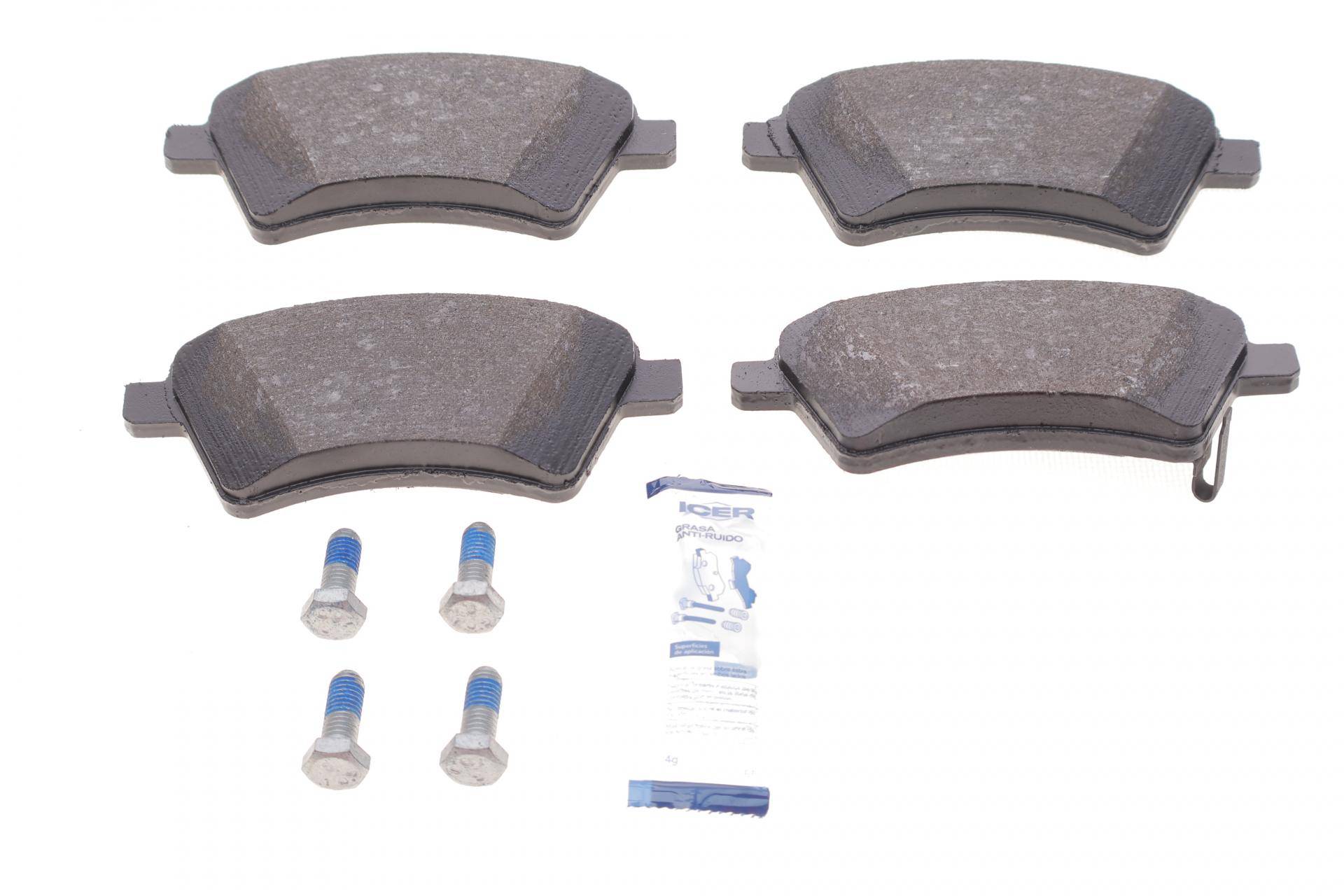 Колодки гальмівні (передні) Fiat Sedici 06-14/Suzuki SX4 06-
