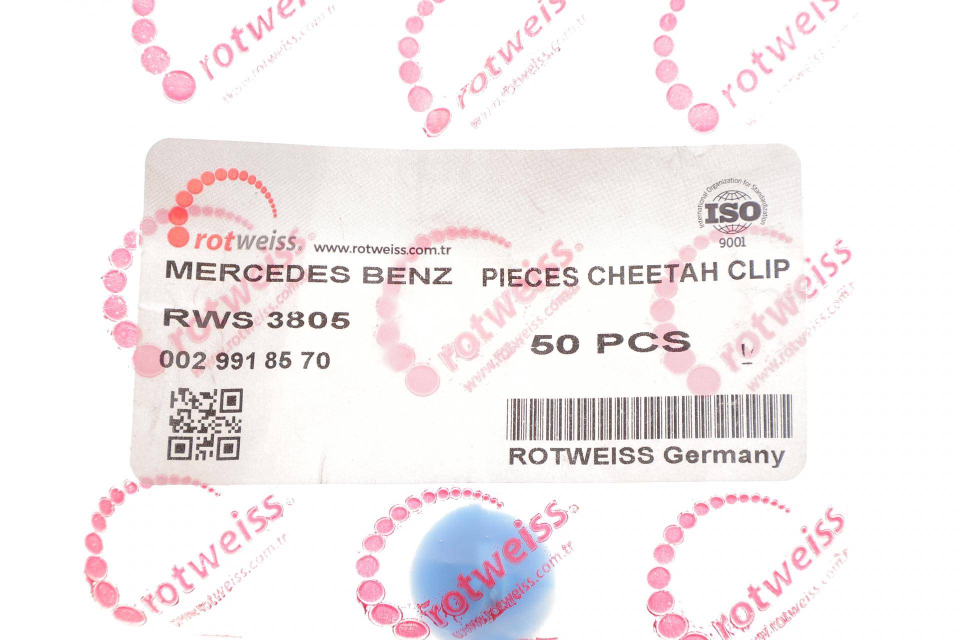 Кліпса кріплення молдинга MB Sprinter 906/VW Crafter 06-