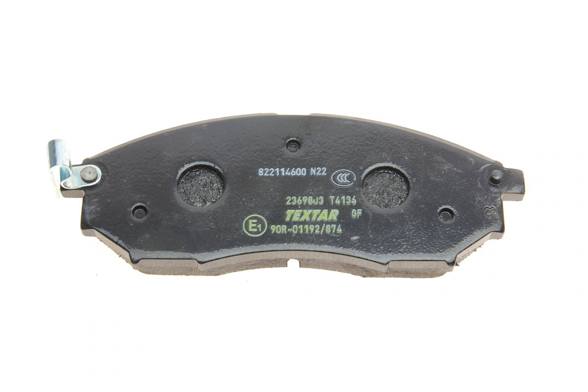 Колодки гальмівні (передні) Nissan Pathfinder 05-/NP300 14-/Infiniti G/Q60/QX50 07- (Sumitomo)(157.3x58.5x17)