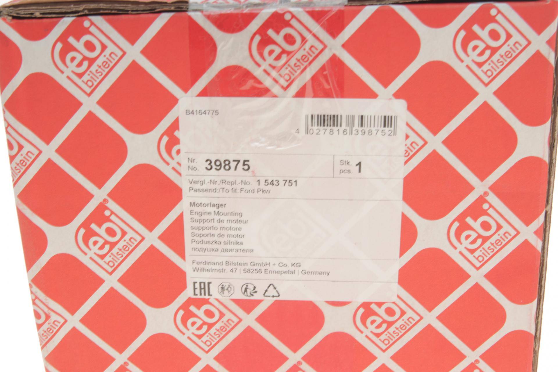 Подушка двигуна (R) Ford Focus 2.0 TDCi 05-/Volvo C30/C70 2.0D 06-