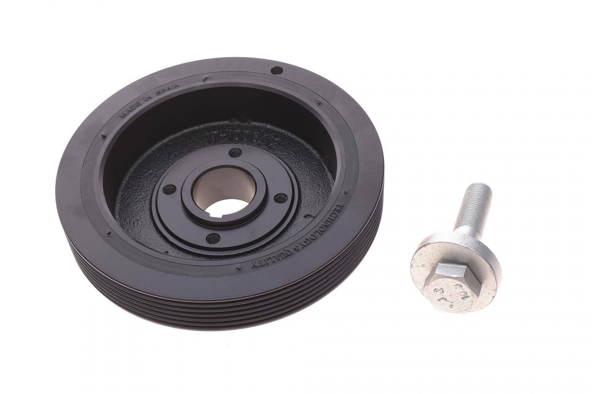 Шків колінвалу Citroen Berlingo/Jumpy/Peugeot Expert 1.8-1.9D 95-02 (6PK) (в комплекте з болтом)
