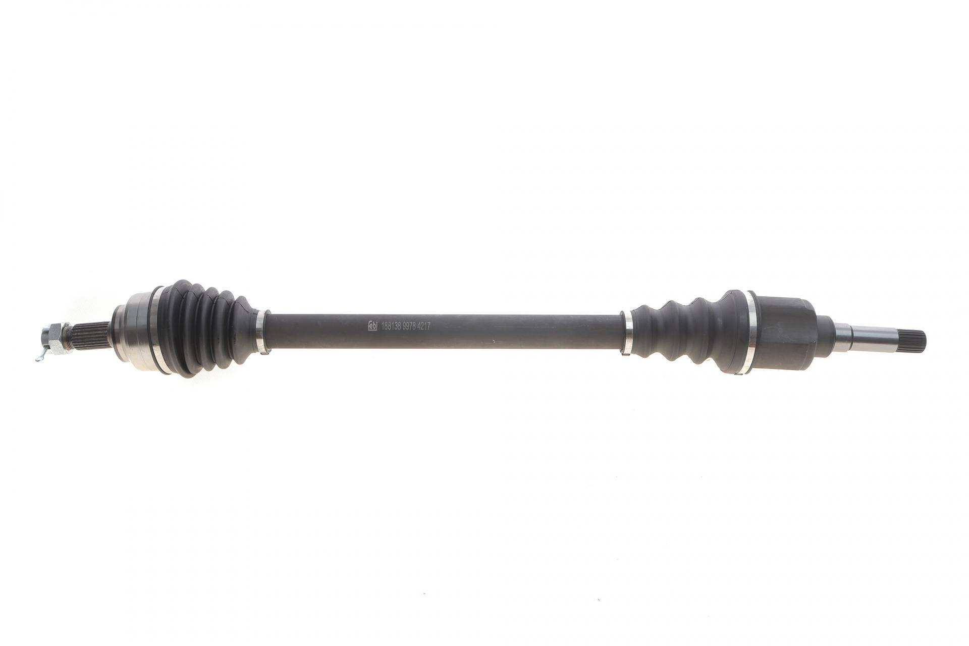 Піввісь (передня/R) Peugeot 207 06-15/307 00-09 (25z/22z/852mm)