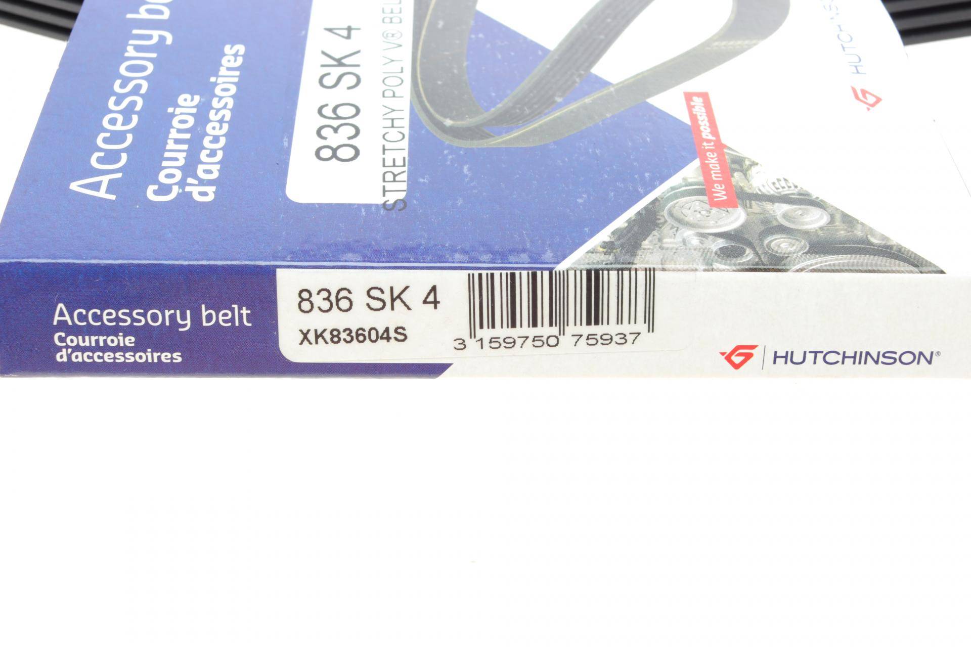 Ремінь генератора BMW 3 (E36) 95-00 (5PK836) (N47/M47)