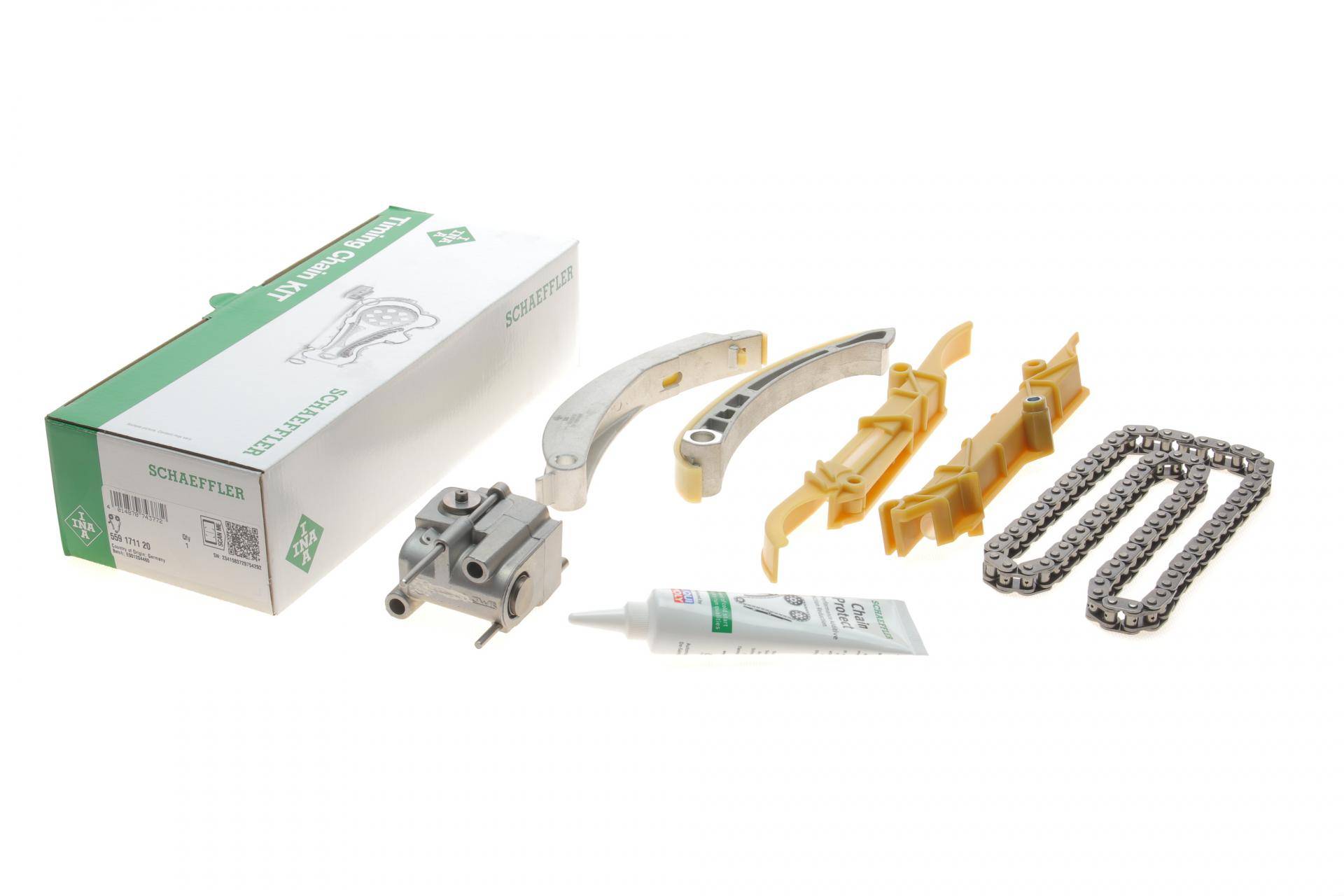 Комплект ланцюга ГРМ BMW 3 (E36)/5 (E34/E39)/7 (E38) 91-03 M41/M51, (ланцюг INA)