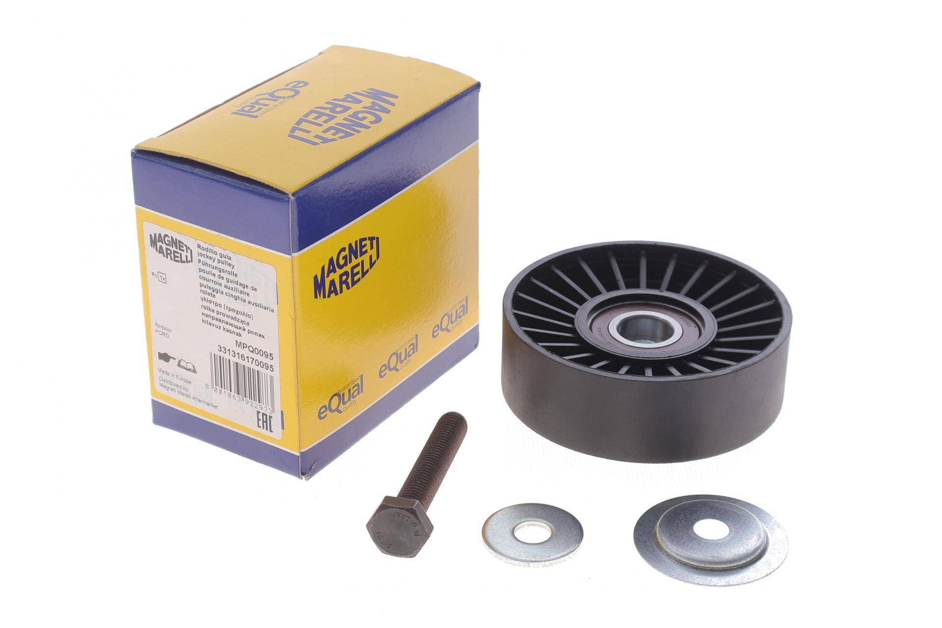 Ролик генератора Ford Connect 1.8D/TDCI 02-13 (+AC) (паразитний) (MPQ0095)