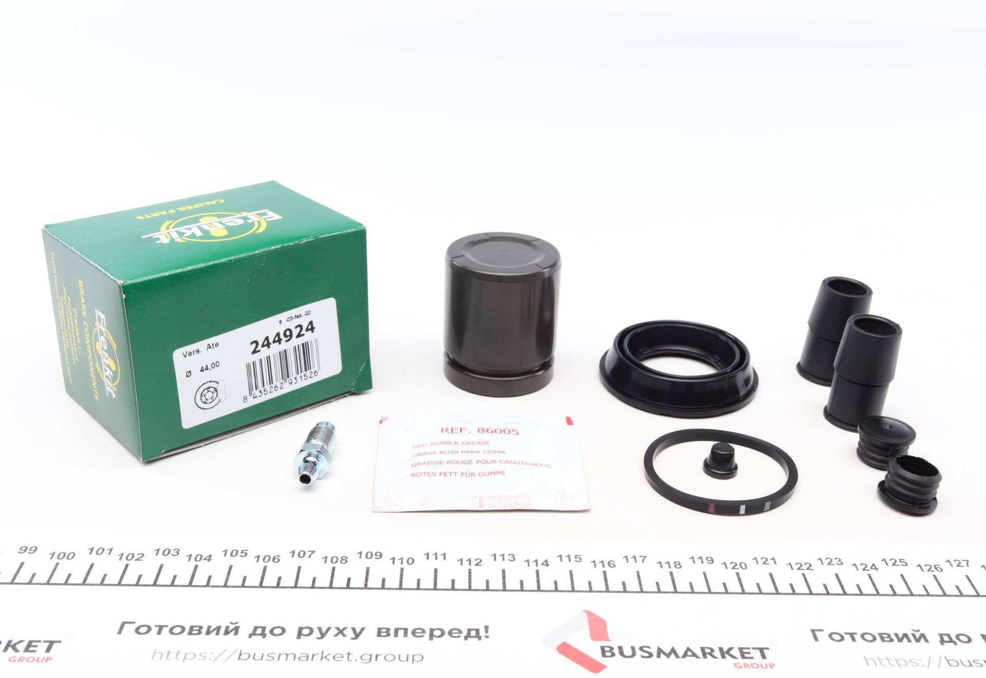 Ремкомплект супорта (заднього) BMW X5 (E70)/X6 (E71/E72) 06- (d=44mm) (+ поршень) (Ate)
