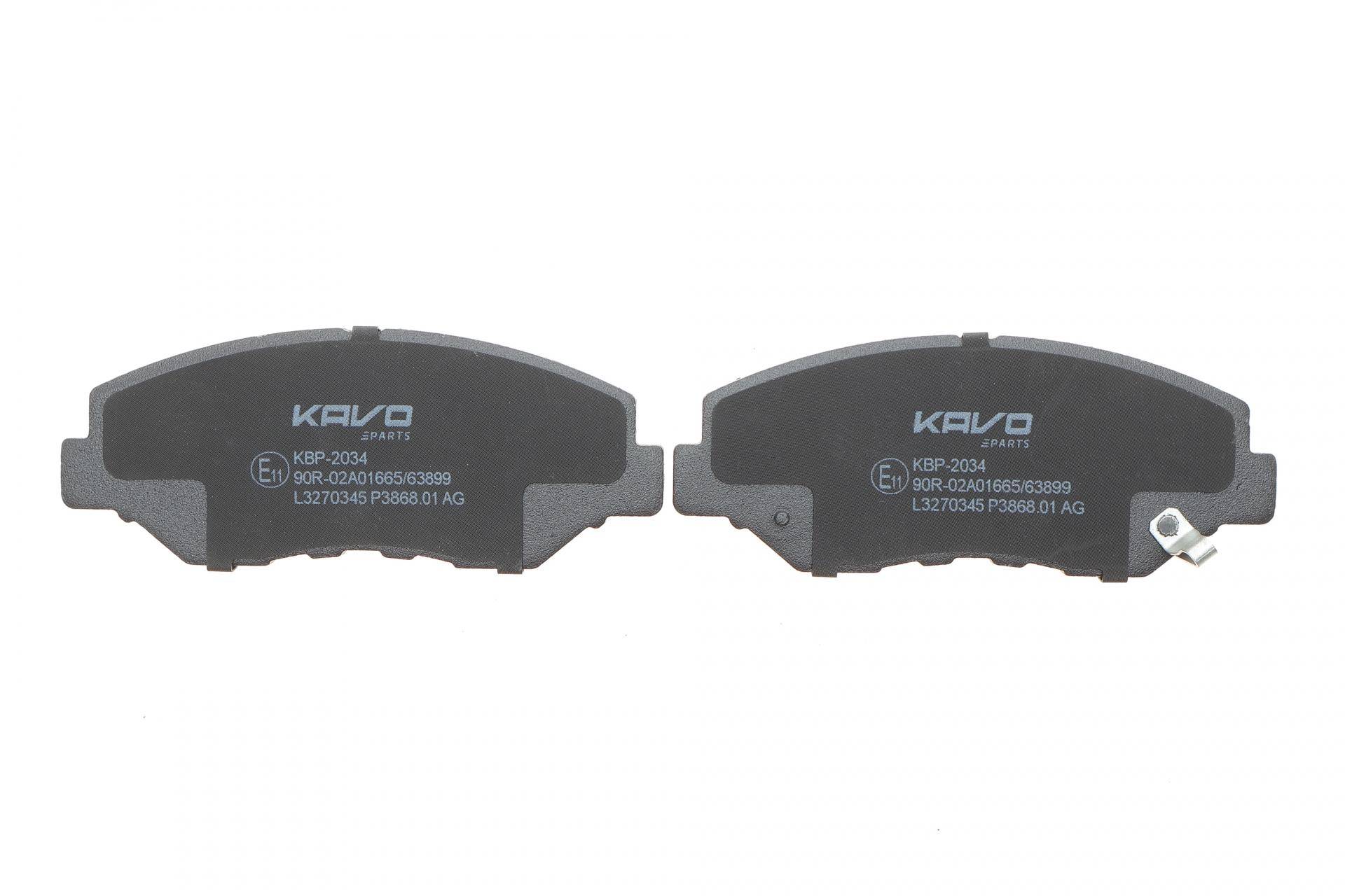 Колодки гальмівні (передні) Honda Accord VII/CR-V II 2.0-2.4 01-08