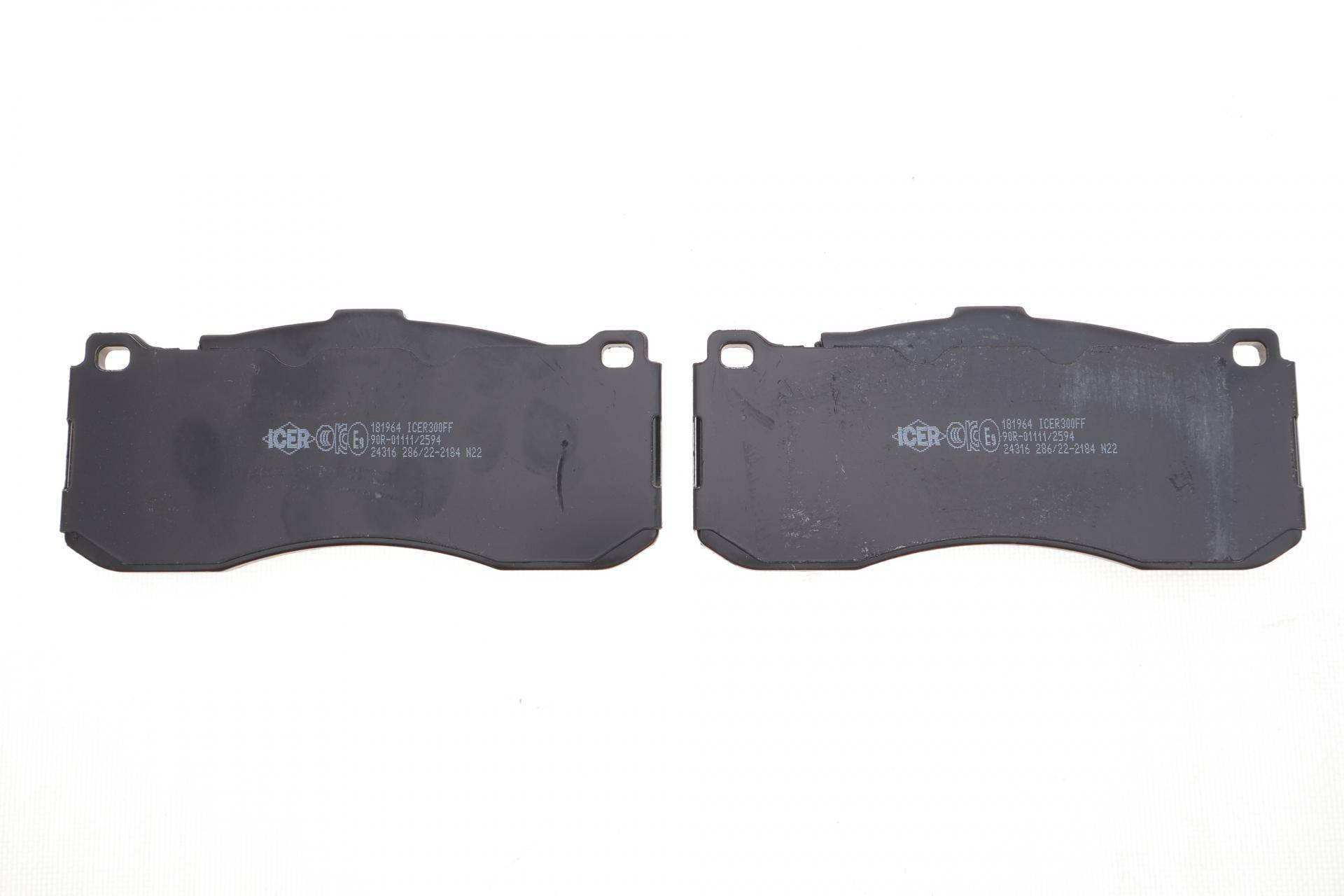 Колодки гальмівні (передні) BMW 1 (E81/E82/E87/E88)/3 (E90/E91/E92/E93) 04-13/Mini Mini 07-13