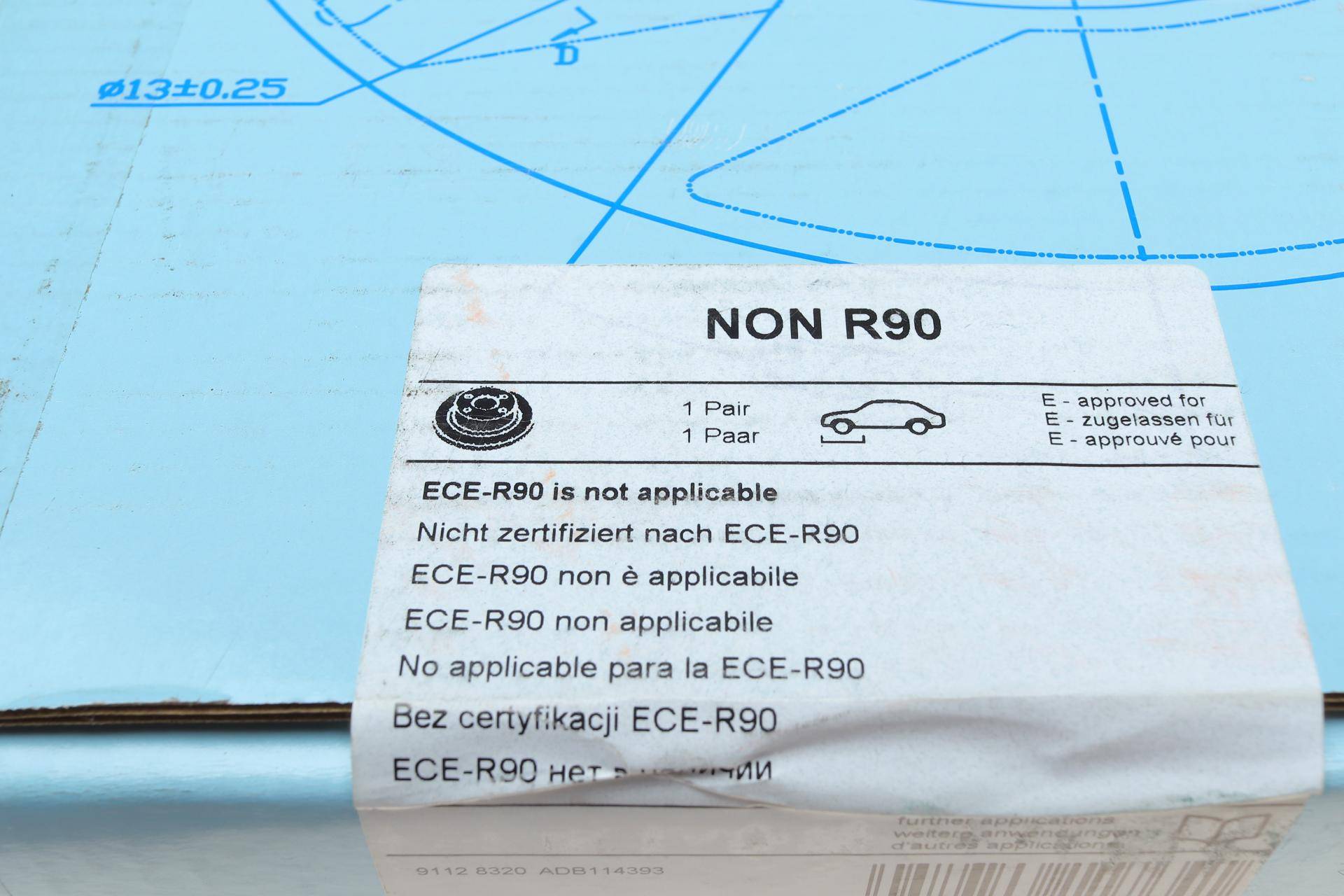 Диск гальмівний (передній) BMW 5 (E34) 2.0-3.5 87-97/7(E32) 3.0 i 82-94 (302x22.4)