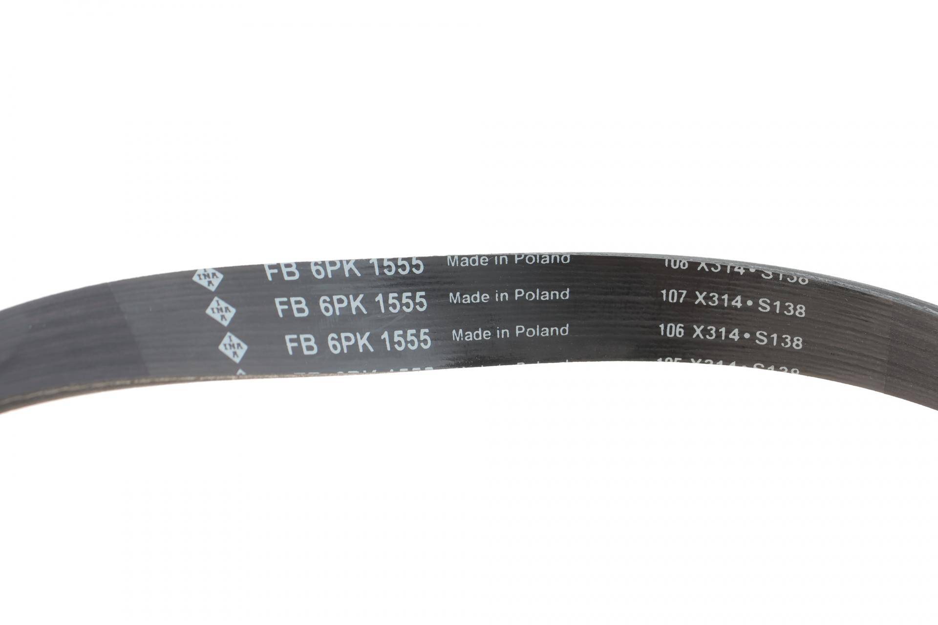 Комплект ременя генератора Chevrolet Cruze/Orlando/Opel Astra/Insignia 08- (6PK1555)