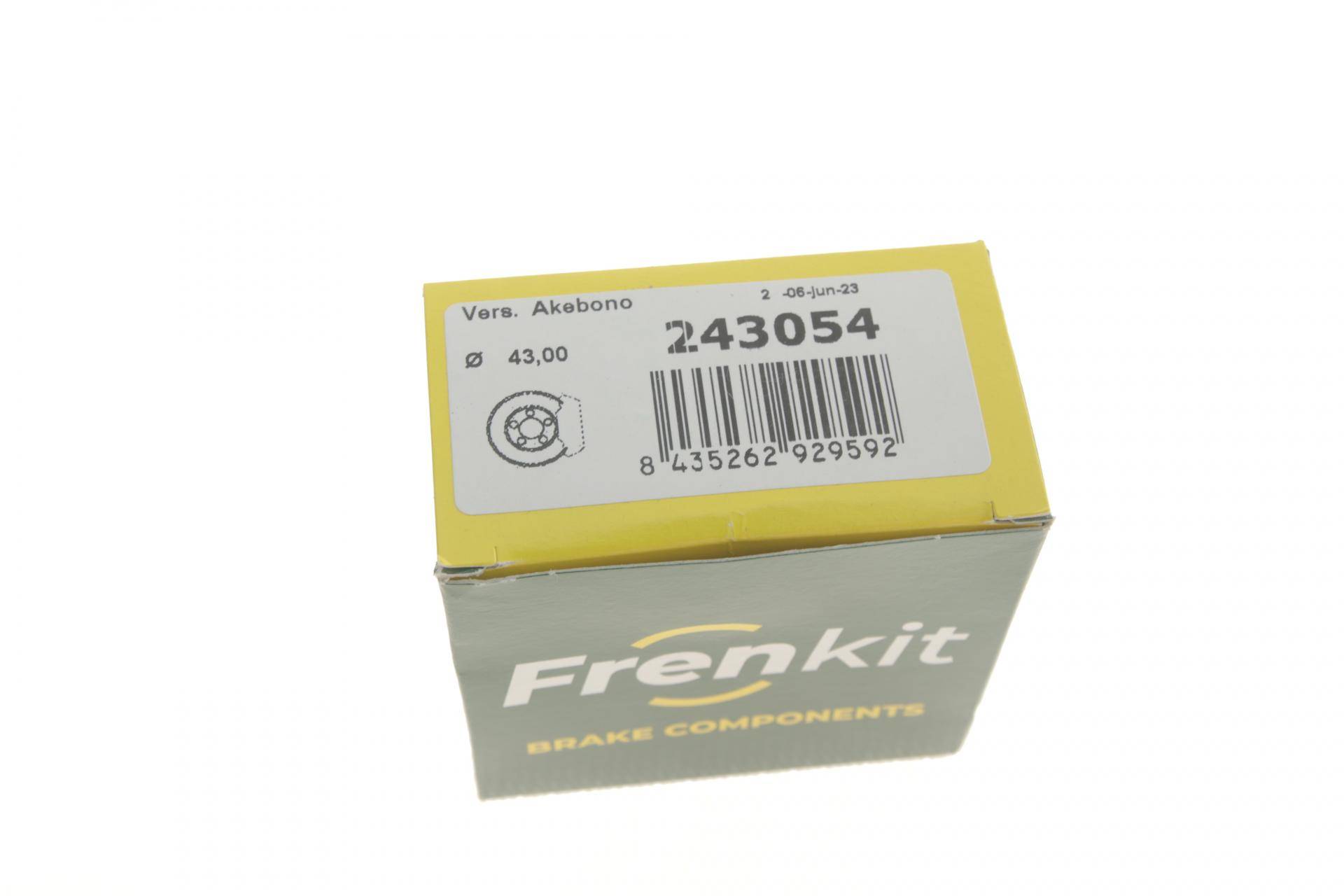 Ремкомплект супорта (заднього) Nissan Murano II/Pathfinder/Qashqai 07- (d=43mm) (Akebono)