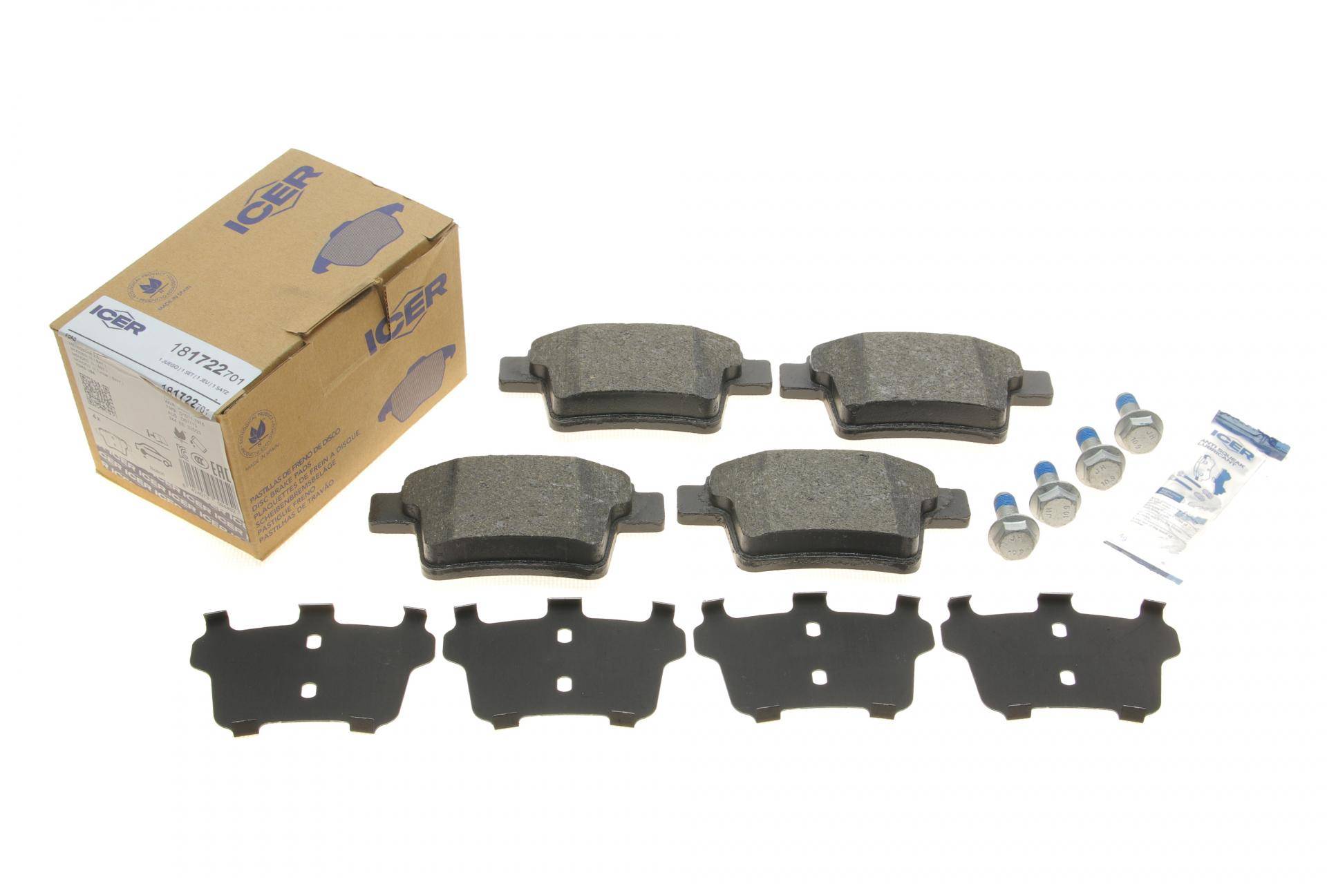Колодки гальмівні (задні) Ford Mondeo III 00-07/Ford USA Freestyle 04-/Jaguar X-Type 03-09