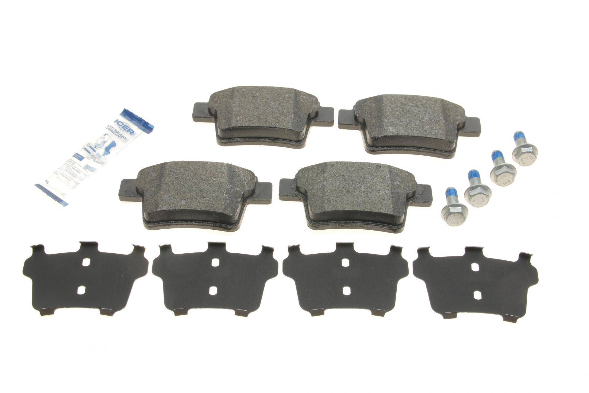 Колодки гальмівні (задні) Ford Mondeo III 00-07/Ford USA Freestyle 04-/Jaguar X-Type 03-09