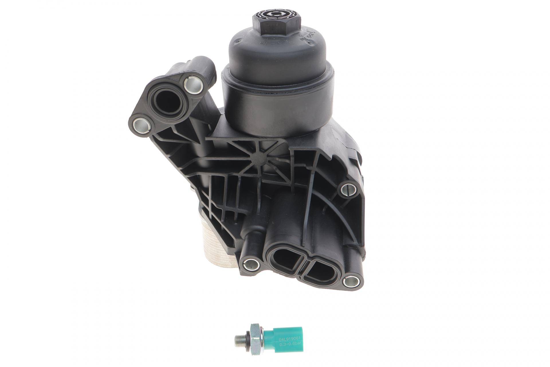 Корпус фільтру масляного (з радіатором) VW Golf/Caddy/Crafter 2.0TDI 15-/Audi A3/Q2 1.6/2.0 TDI 15-