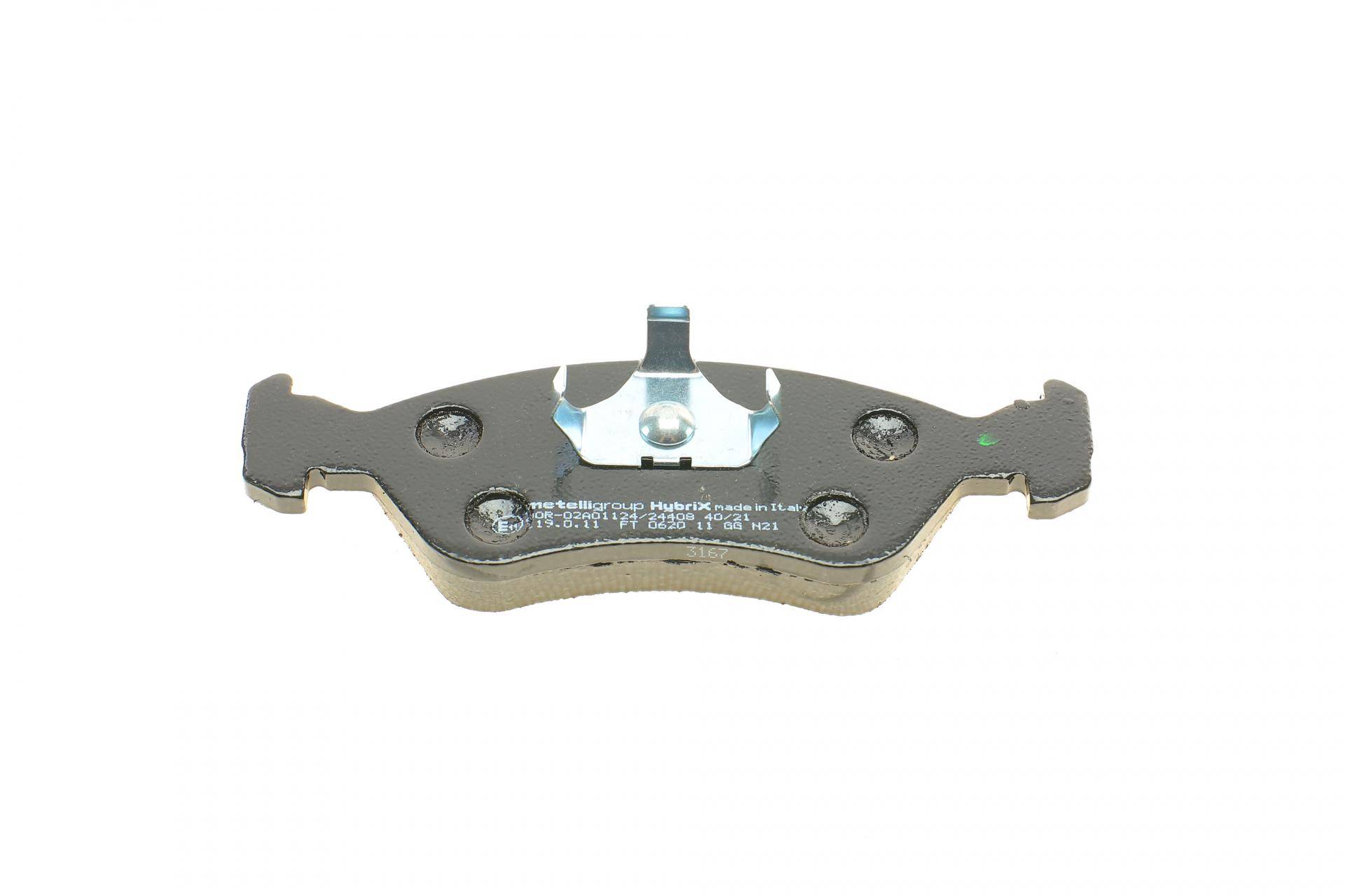 Колодки гальмівні (передні) Opel Astra F 91-01/Vectra A/B 88-03/Kadett E 85-92/Omega A 86-94
