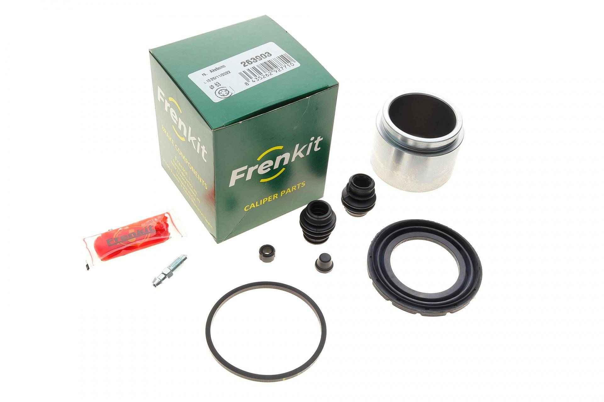 Ремкомплект супорта (переднього) Lexus RX/Toyota Previa 00-15 (d=63mm) (+поршень) (Akebono)
