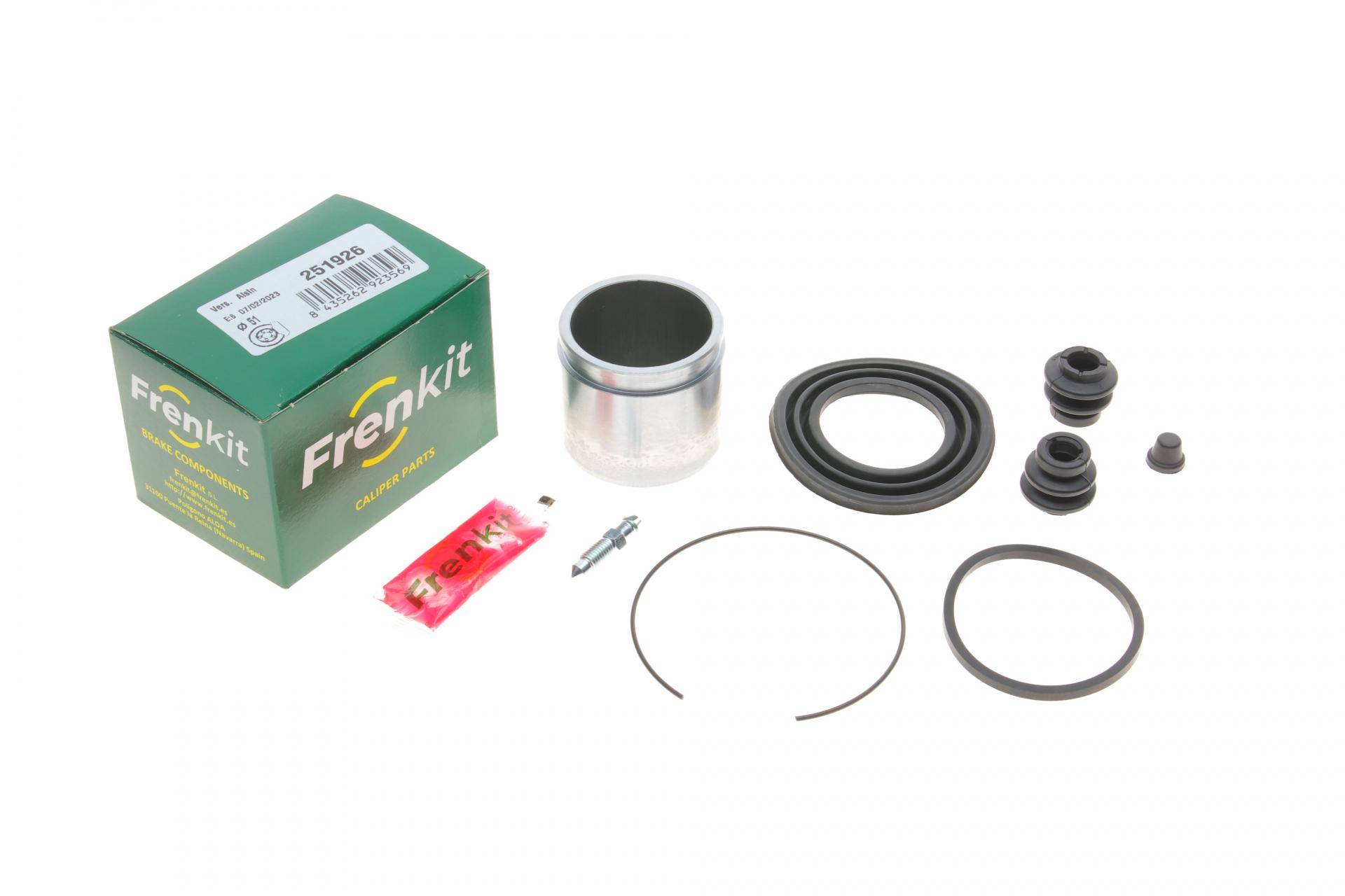 Ремкомплект супорта (переднього) Toyota Yaris 99-05 (d=51mm) (+поршень) (Aisin)