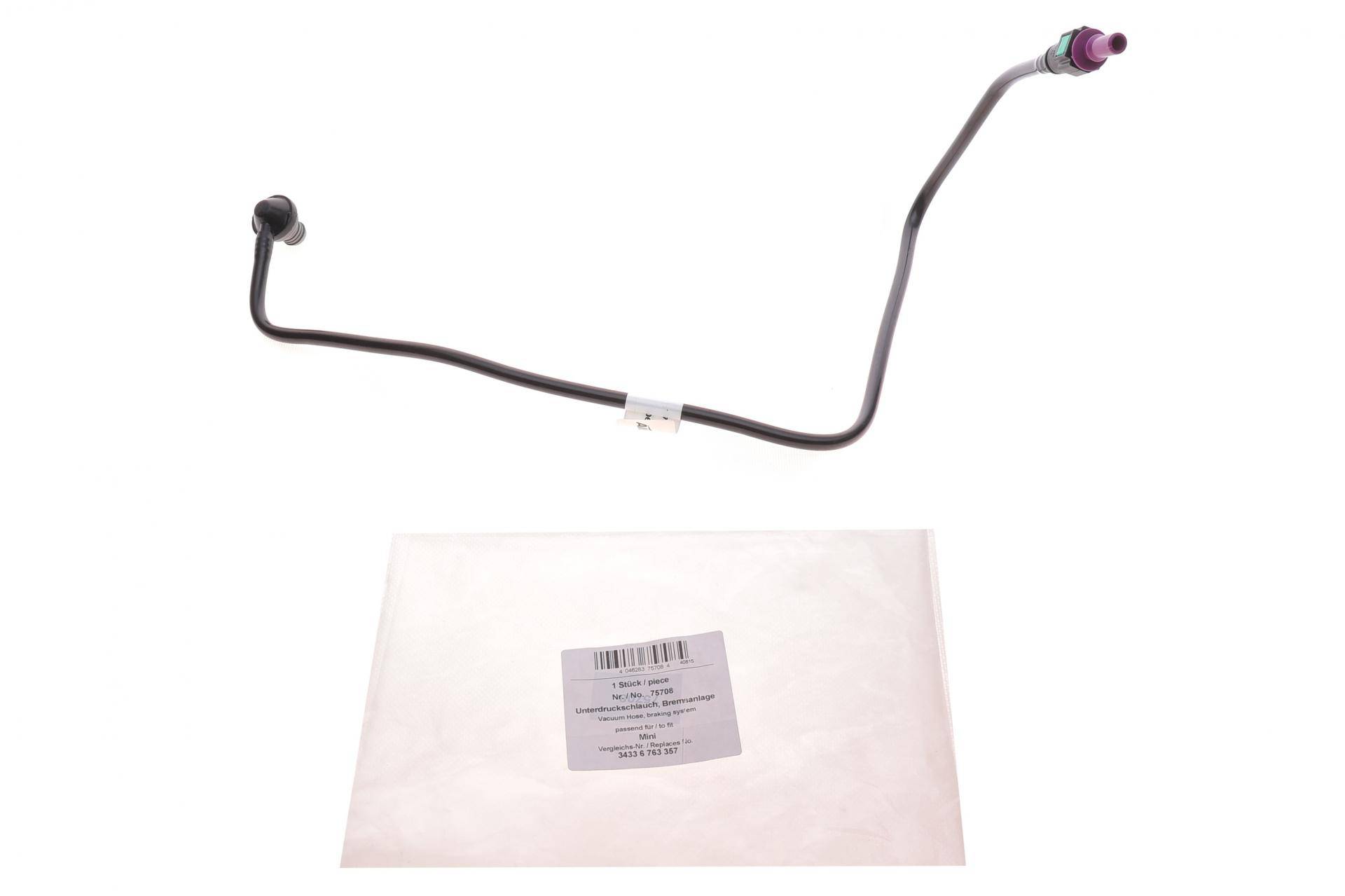 Трубка вакуумная Mini (R50/R53/R52) 01-06