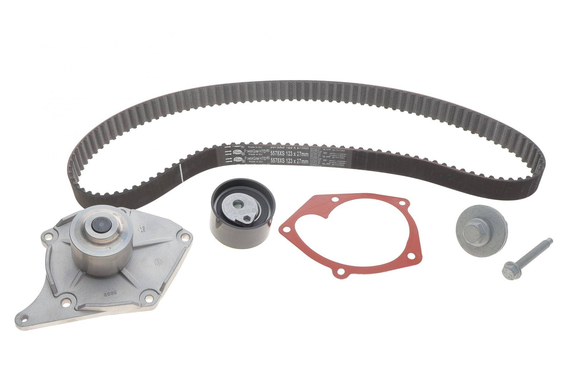Комплект ГРМ + помпа Renault Kangoo 1.5dCi 01- (123x27)