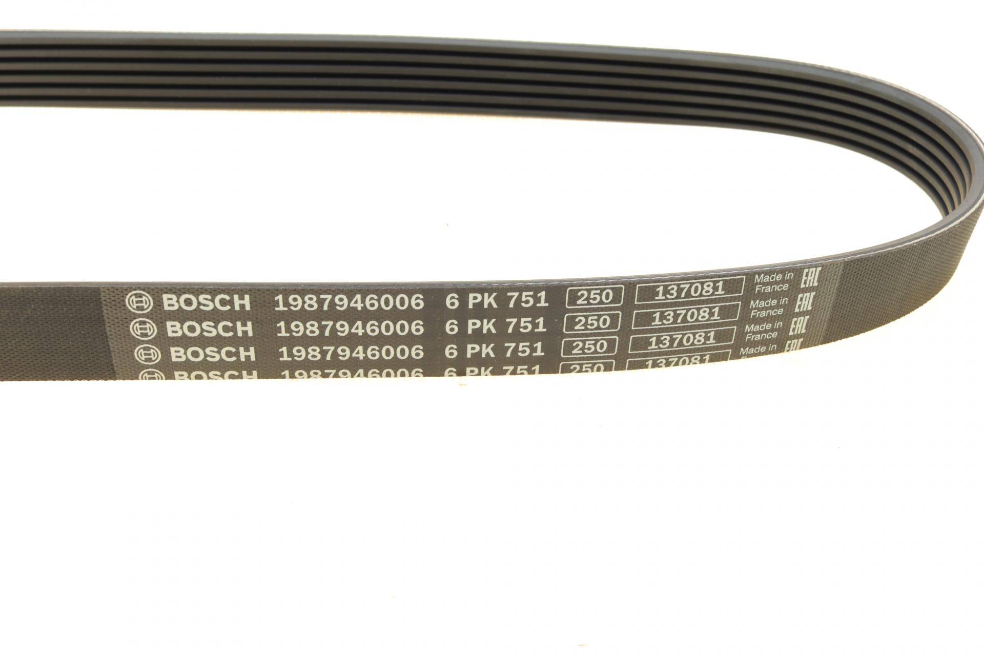 Ремінь генератора Peugeot Partner 1.8/VW Caddy 1.4/1.6 (ALT) 95-04 (6PK751)