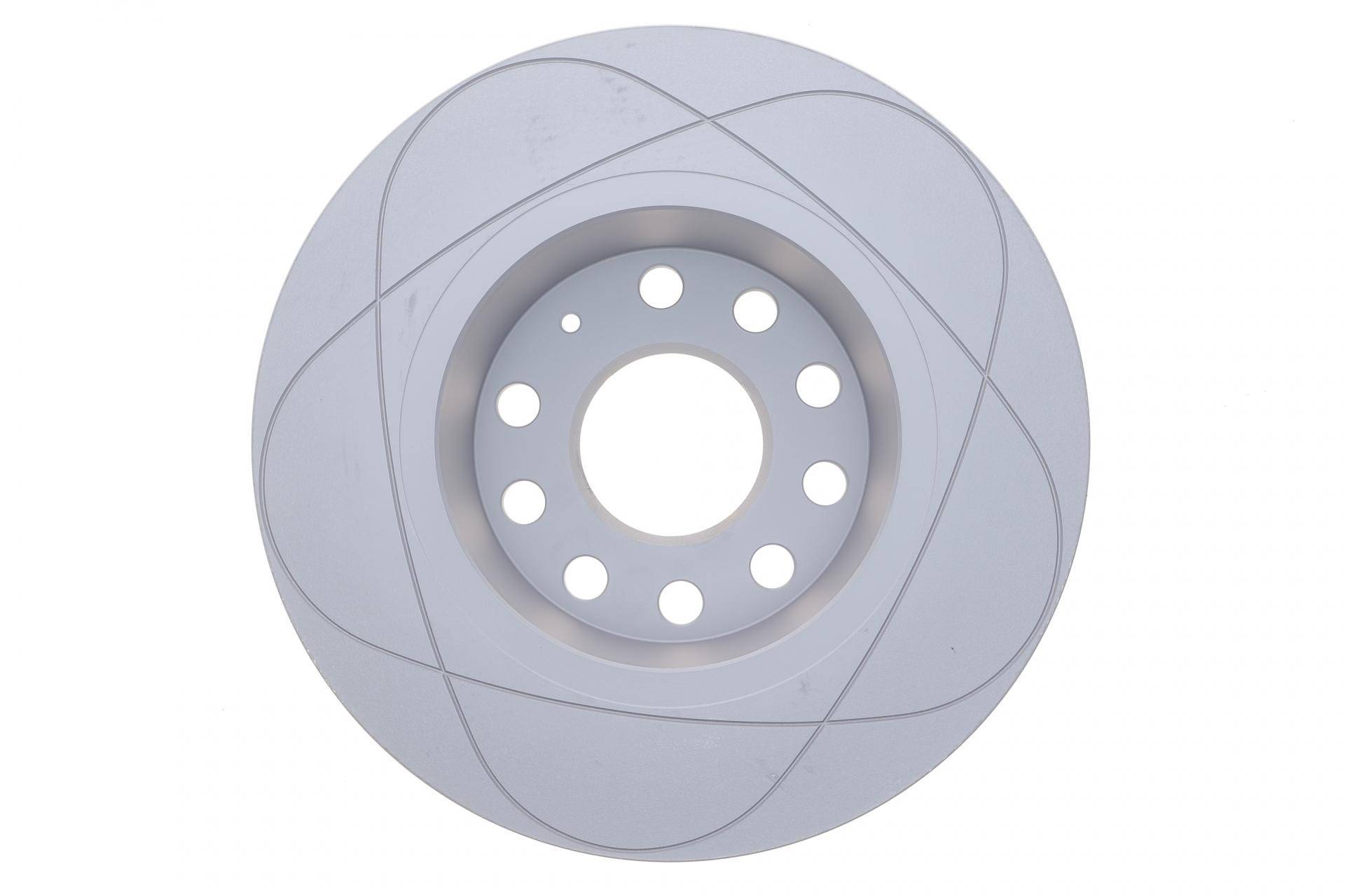 Диск гальмівний (задній) Audi A3/Skoda Octavia/VW Caddy 03-/Golf 08- (272x10)(з покр.) PowerDisc
