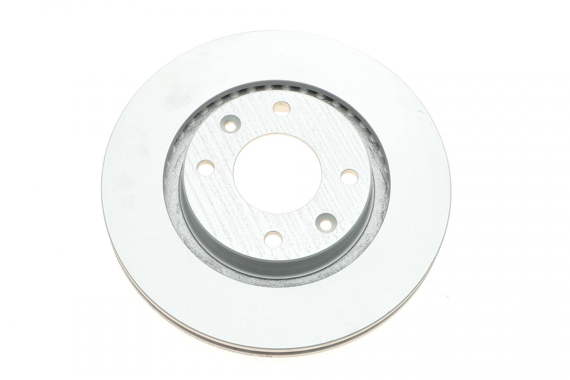 Диск гальмівний (передній) Citroen C2/C3/C4/Berlingo/Peugeot 206/Partner 96- (266x22) (з покр) (вент)