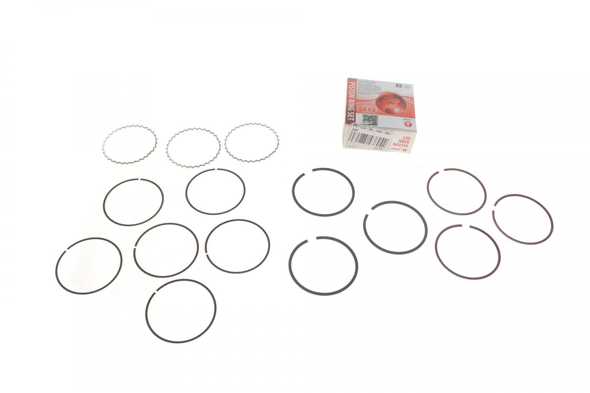 Кільця поршневі Daewoo Matiz 0.8 98- (68,50mm/STD) (1.2x1.2x2.5) (к-кт 3 циліндра)