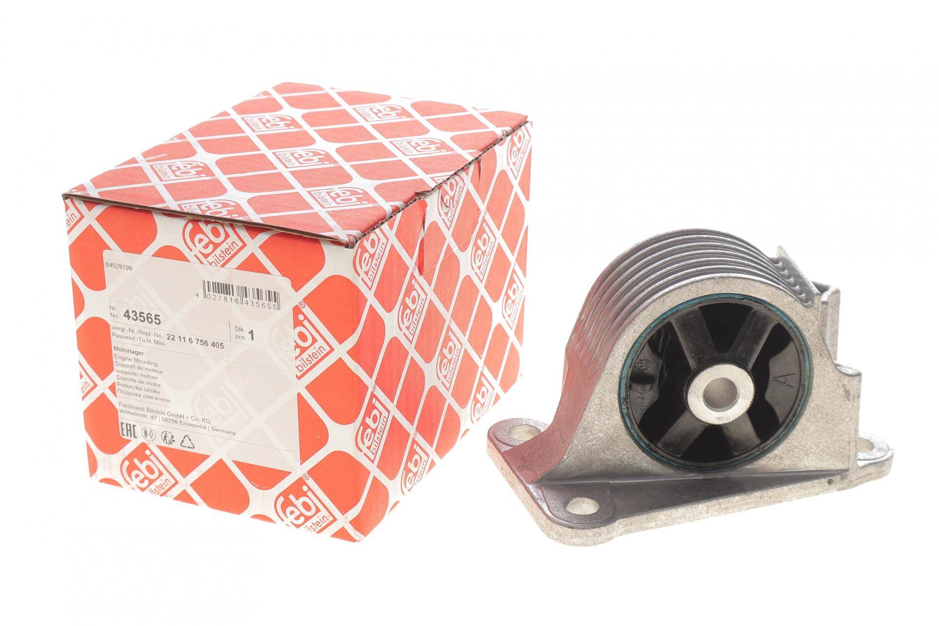Подушка двигуна (задня) (R) Mini (R50/R53/R61) 1.4/1.6 (N18/W10/W11/1ND/W17) 01-