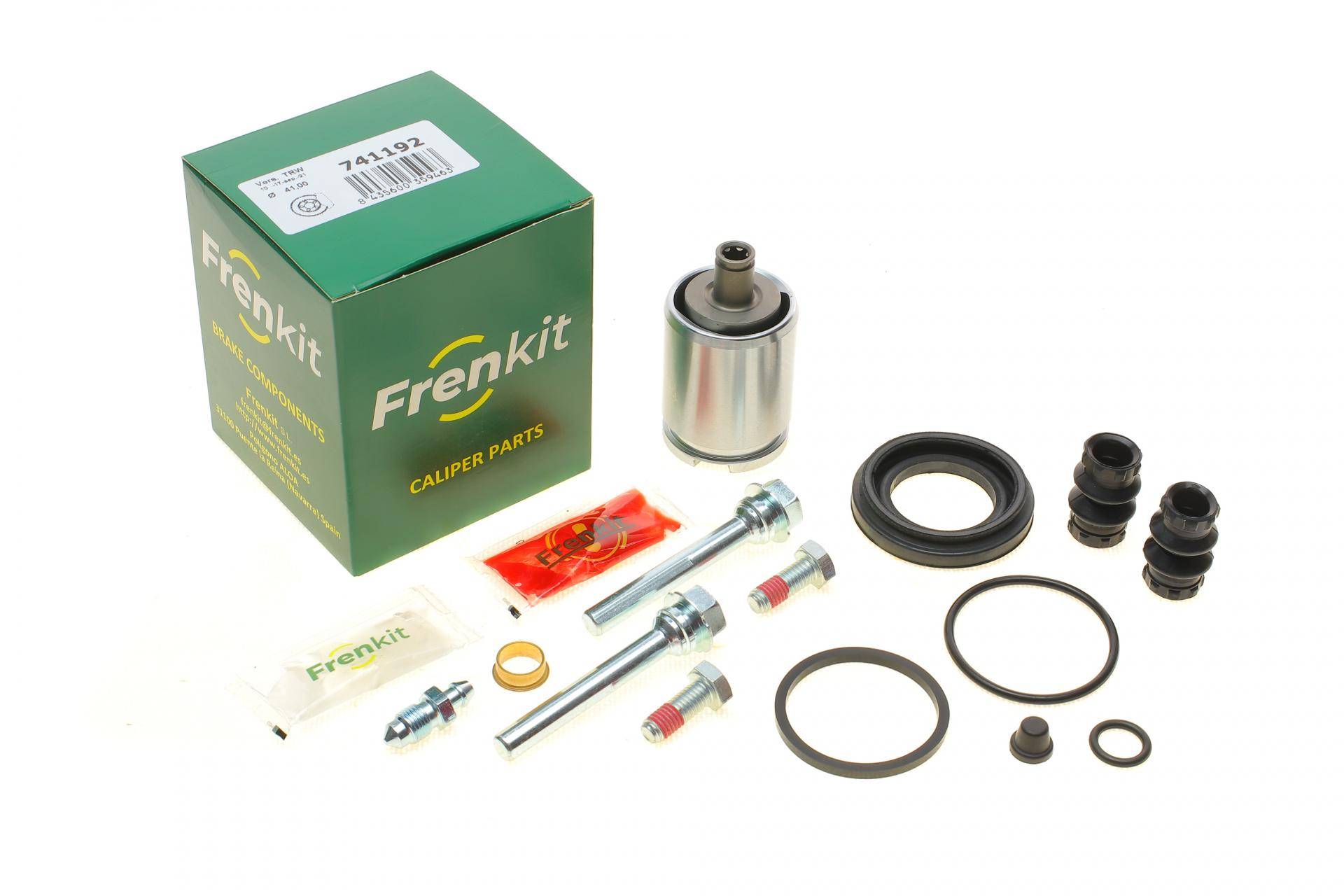 Ремкомплект супорта (заднього) VW Passat 05-10 (d=41mm)(+поршень/направляюча)(Trw)