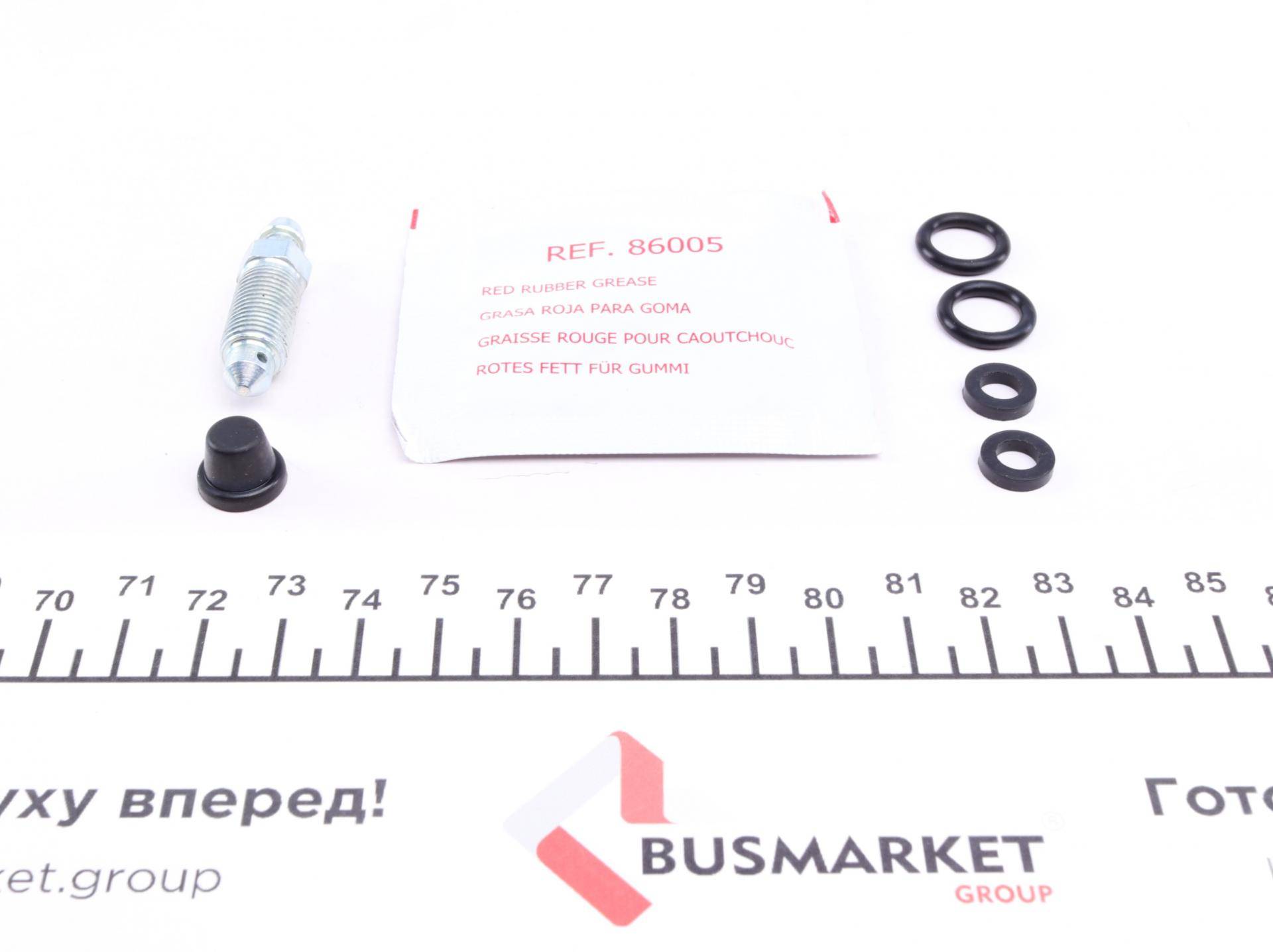 Ремкомплект супорта (переднього) Iveco Daily -99 (d=42mm) (+4 поршня) (Brembo)