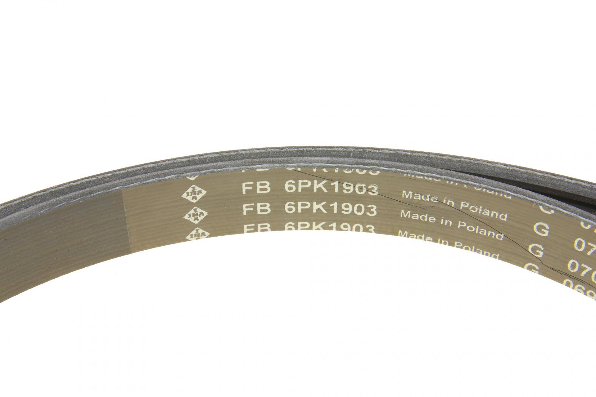 Комплект ременя генератора Opel Astra/Vectra 89-02 (6PK1903)