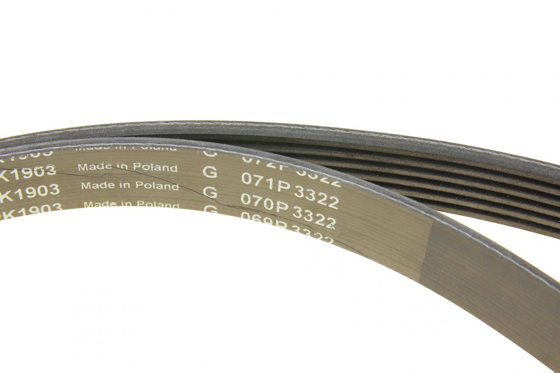 Комплект ременя генератора Opel Astra/Vectra 89-02 (6PK1903)