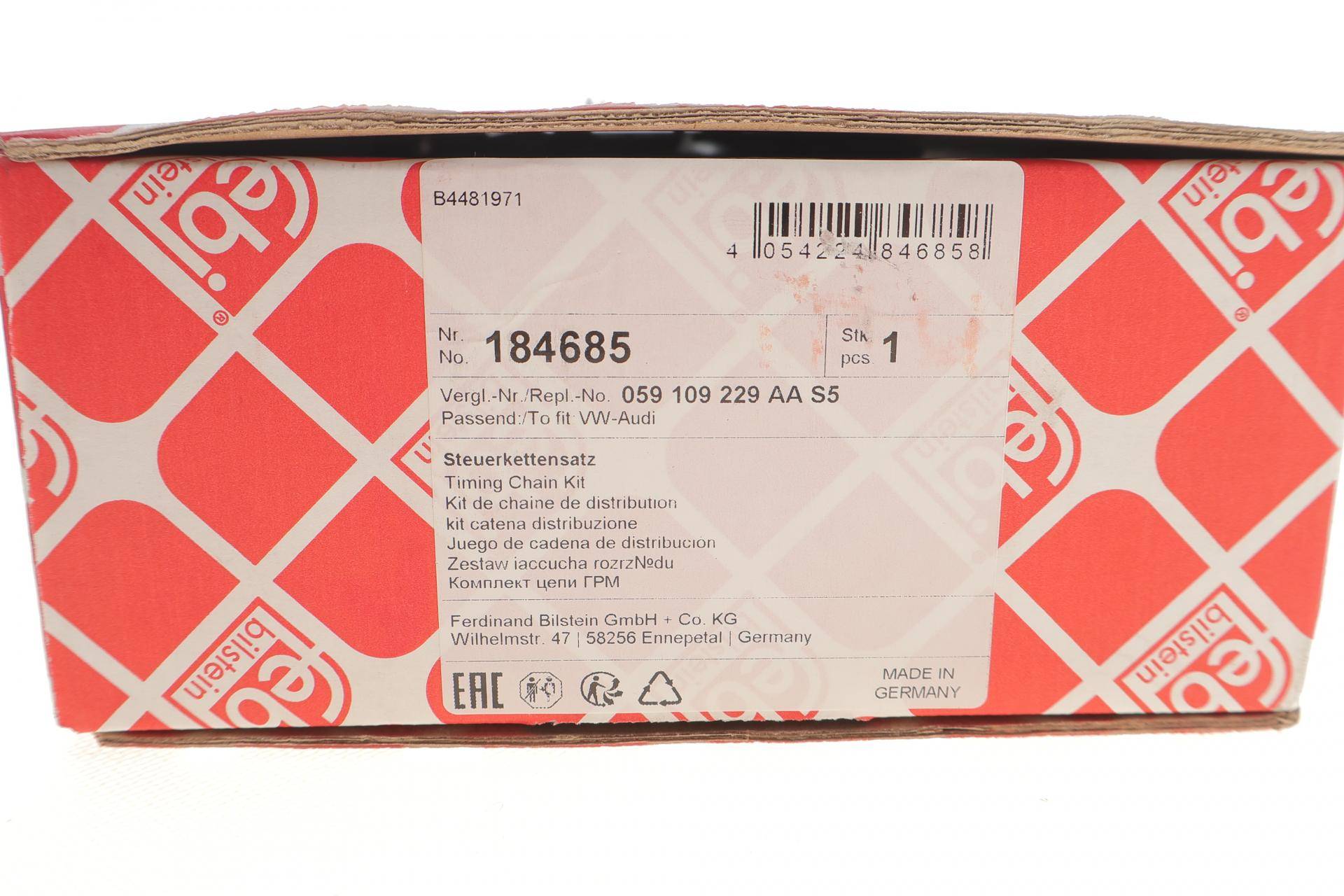 Комплект ланцюга ГРМ Audi A4/A6/A7/Q5 3.0 TDI quattro 11-