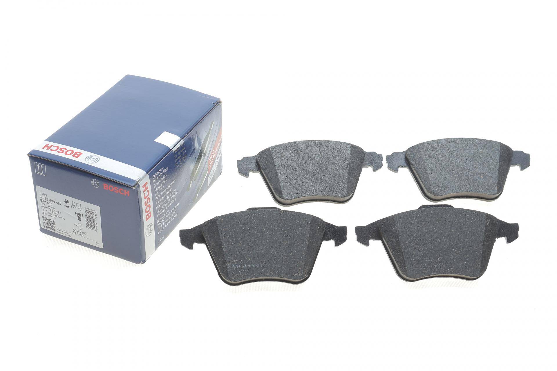 Колодки гальмівні (передні) Ford Focus/Mazda 3 05-14/Opel Vectra C 05-08/Volvo C30/S40/V40/V50 03-