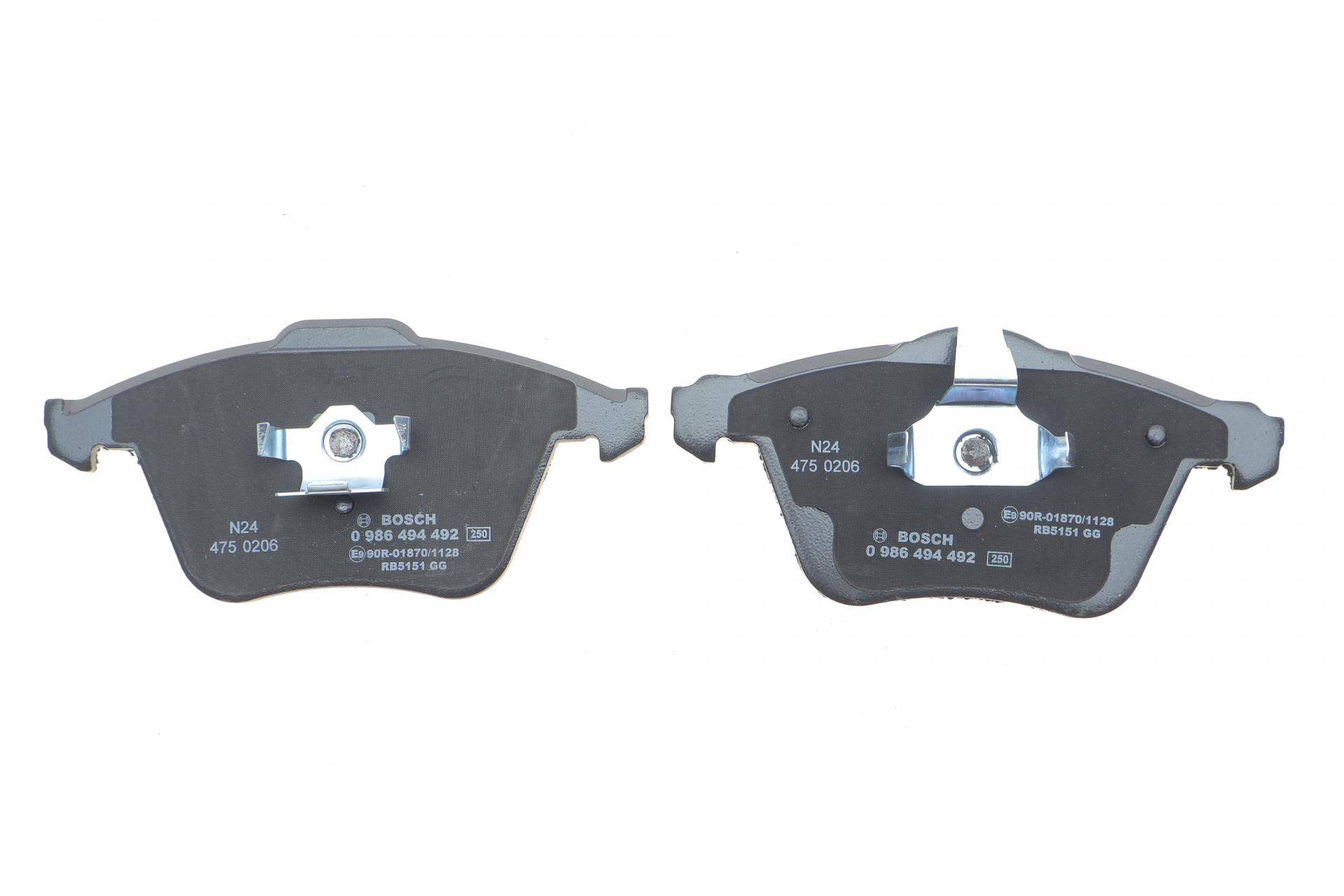 Колодки гальмівні (передні) Ford Focus/Mazda 3 05-14/Opel Vectra C 05-08/Volvo C30/S40/V40/V50 03-