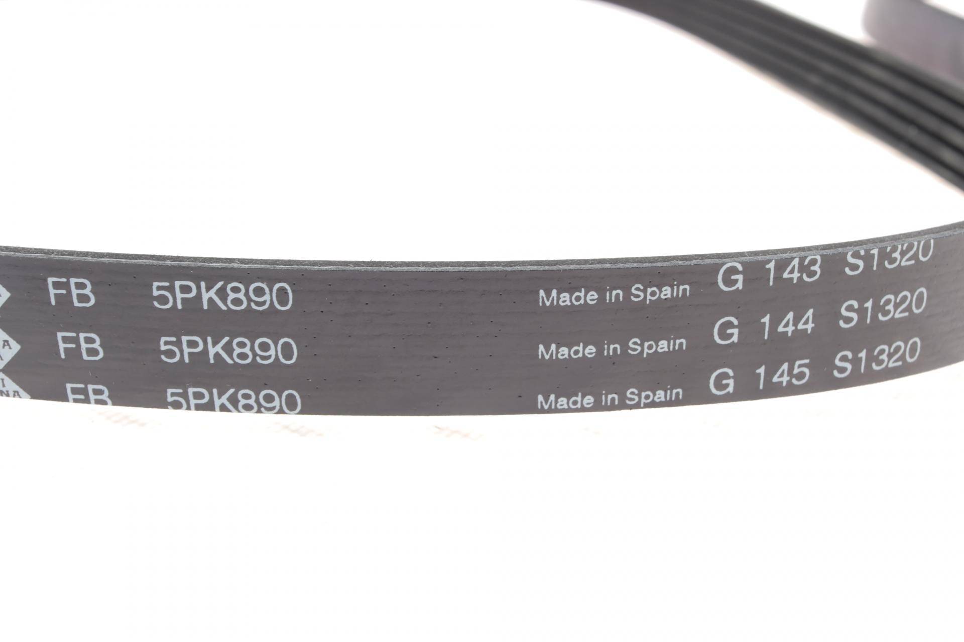 Комплект ременя генератора Ford Focus 2.5 ST 05-12, (5PK890 + 5PK848)