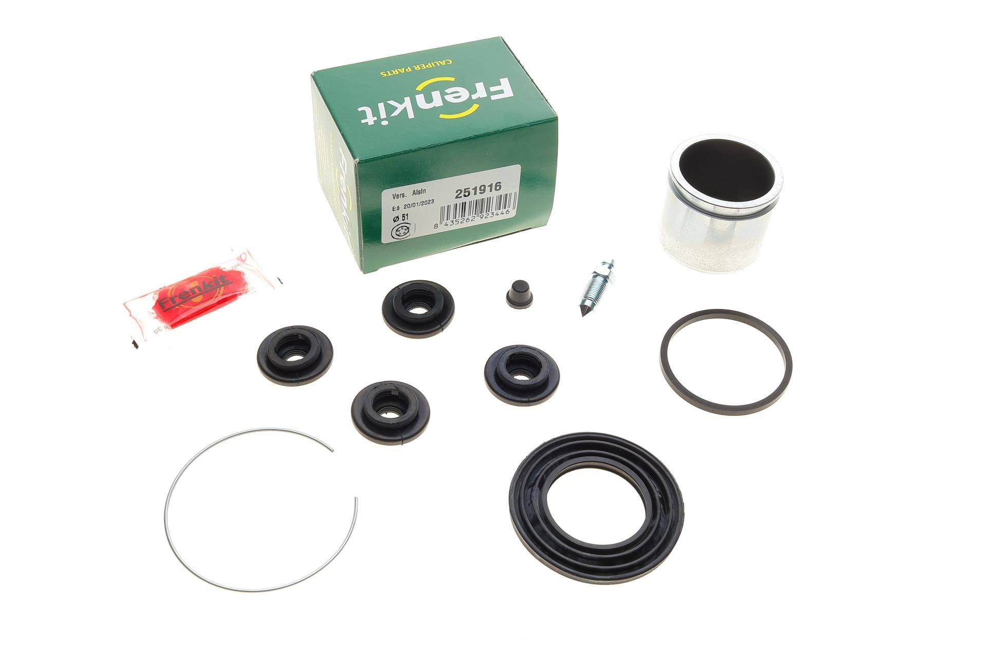 Ремкомплект супорта (переднього) Suzuki Swift 83-89 (d=51mm) (Aisin) (+ поршень)