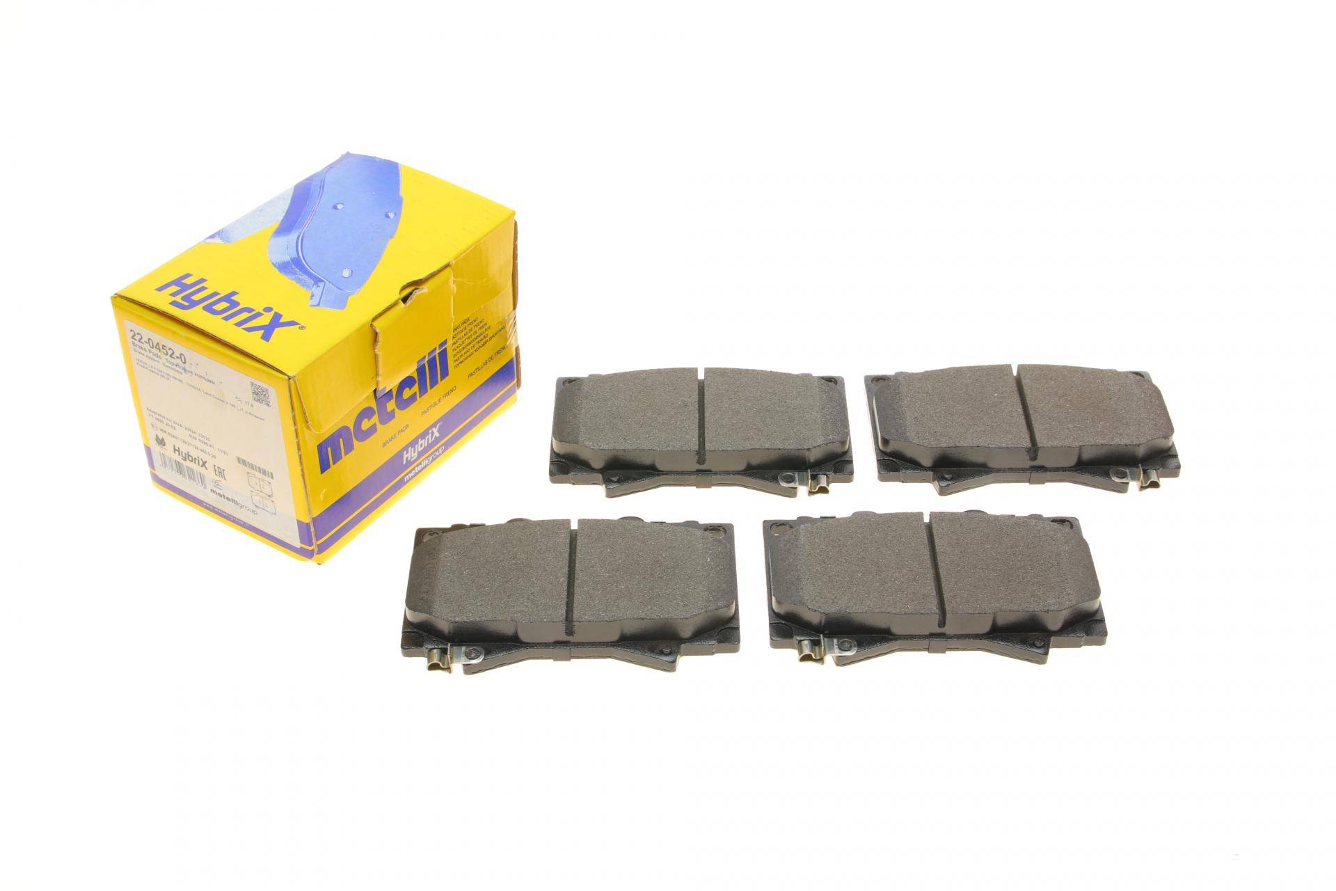 Колодки тормозные (передние) Toyota Land Cruiser 100 98-07/Lexus LX 98-08