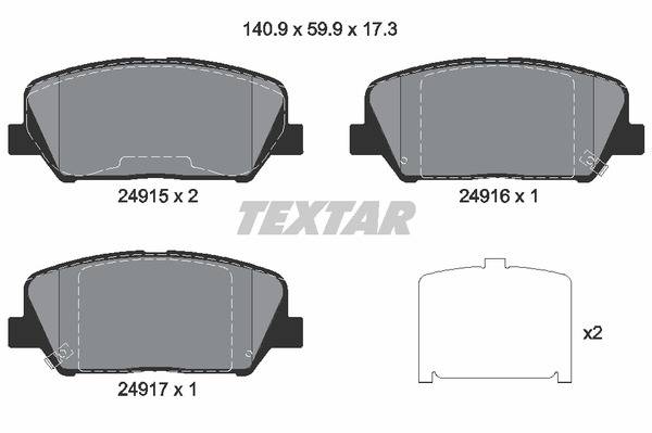 Колодки тормозные (передние) Hyundai Veloster/I30/ Kia Ceed 11- (Sumitomo) Q+