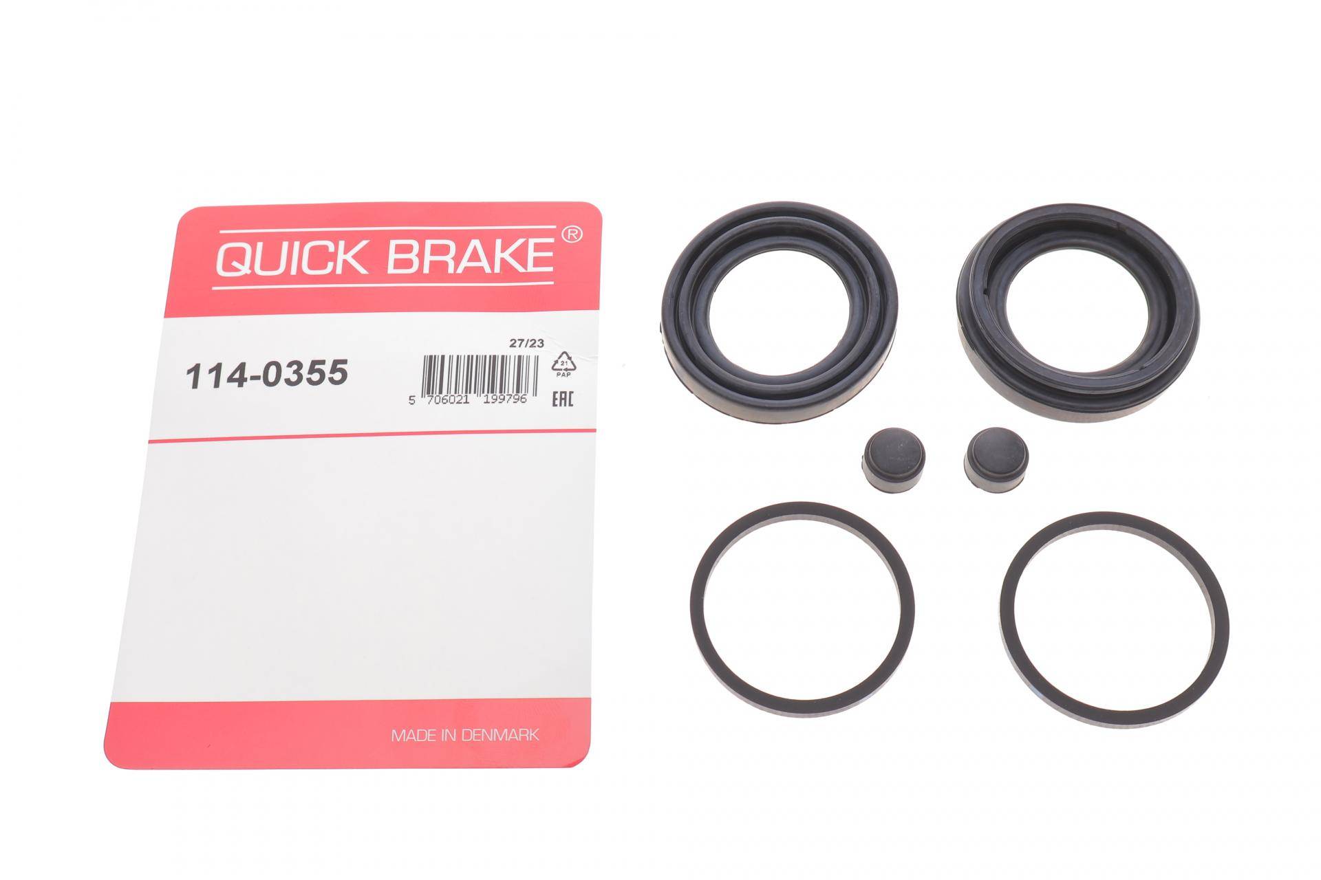 Ремкомплект супорта (переднього) Volvo 740/760/940/960 86-94 (d=40mm) (Lucas)