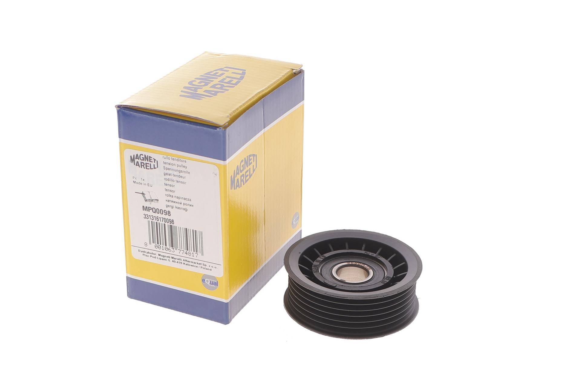 Ролик генератора Ford Focus 1.4/1.6 16V 98- (натяжний) (MPQ0098)