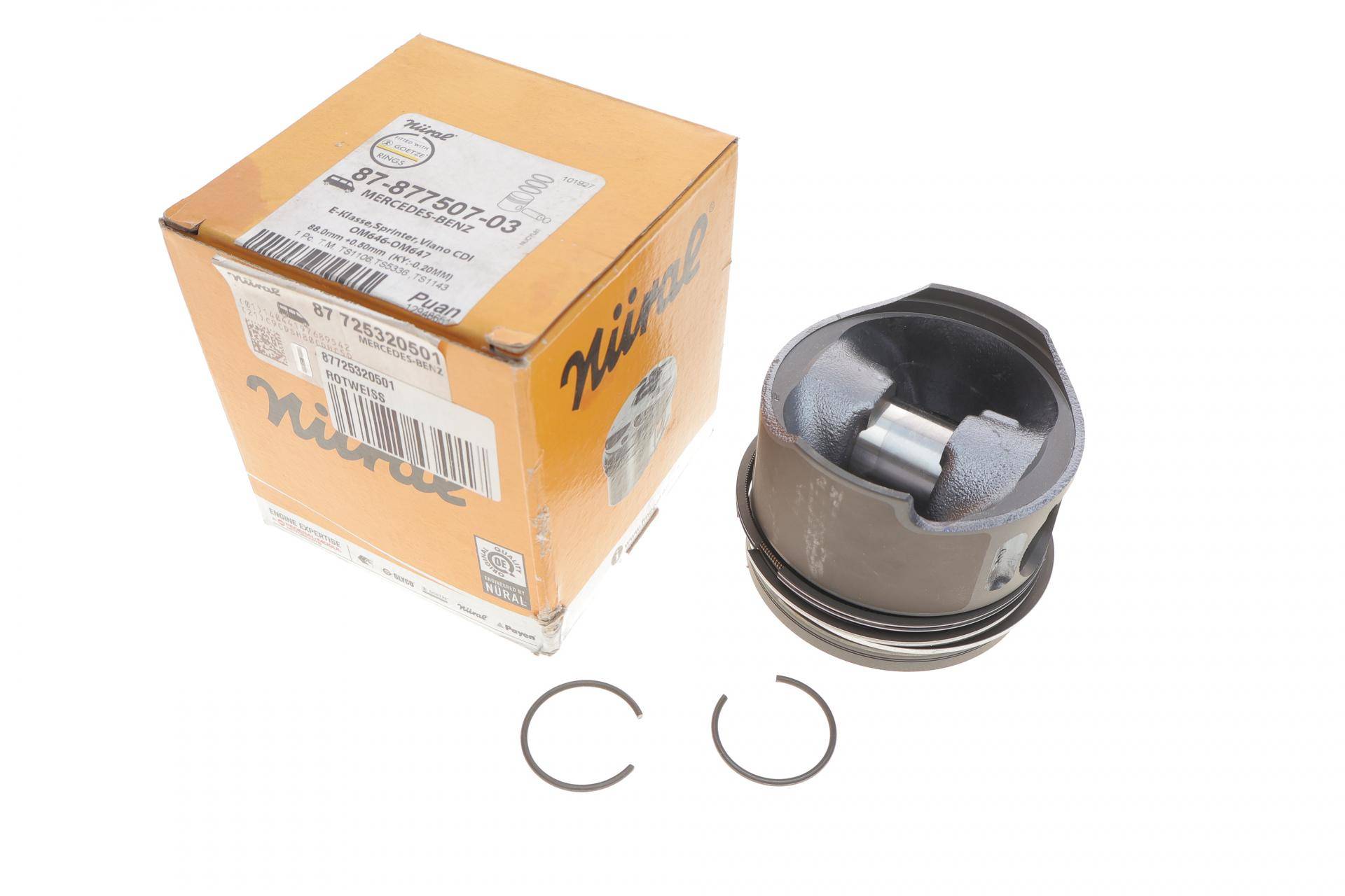 Поршень MB Sprinter 906/Vito (W639) 03- (88.00mm/+0.5)
