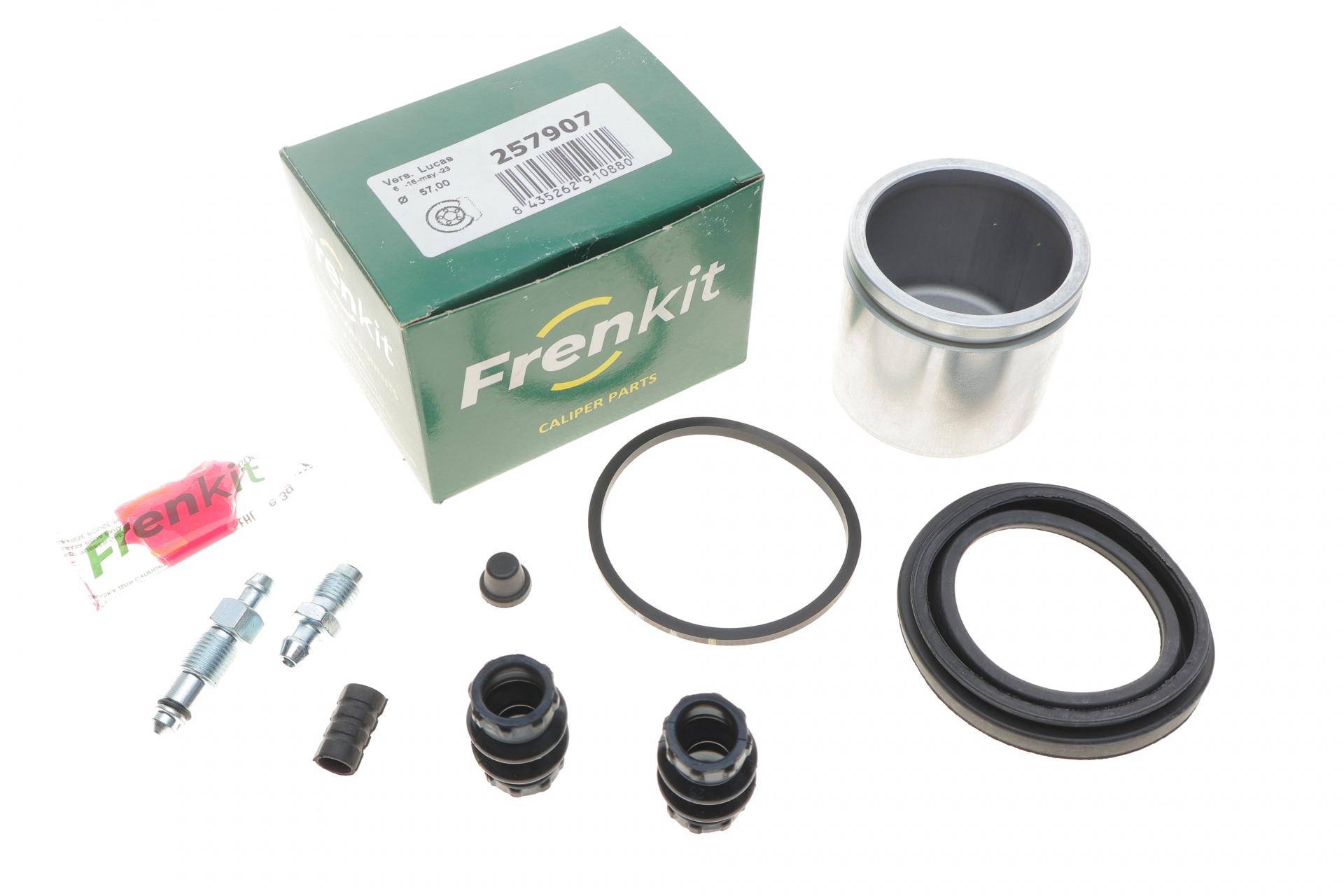 Ремкомплект супорта (переднього) Nissan Primera -02 (d=57mm) (+поршень) (Lucas)