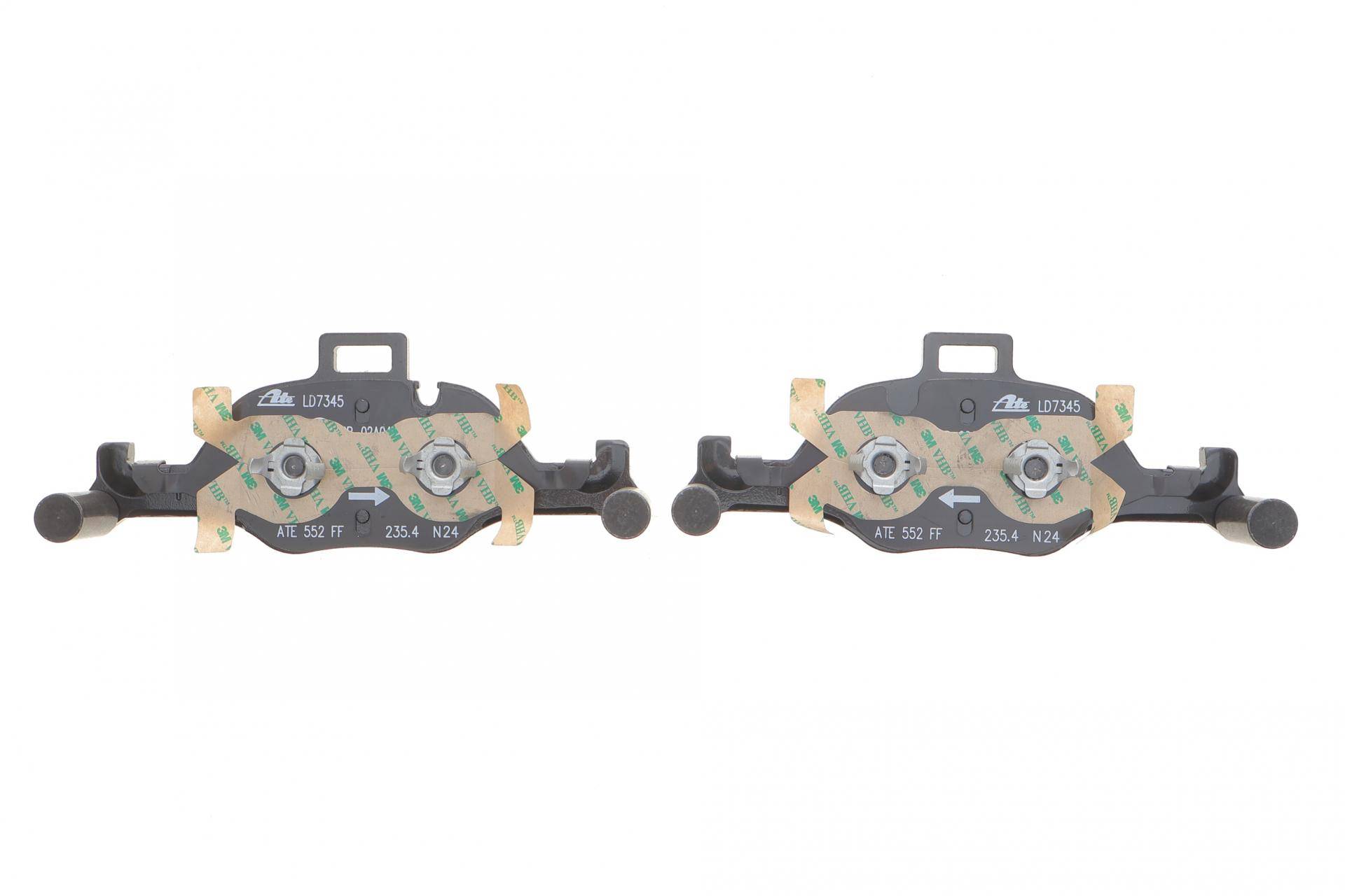 Колодки гальмівні (передні) BMW 3 (G20/G80) 18-/X5 (G05/F95) 18-/7 (G11/G12) 15- (Ate) ATE Ceramic