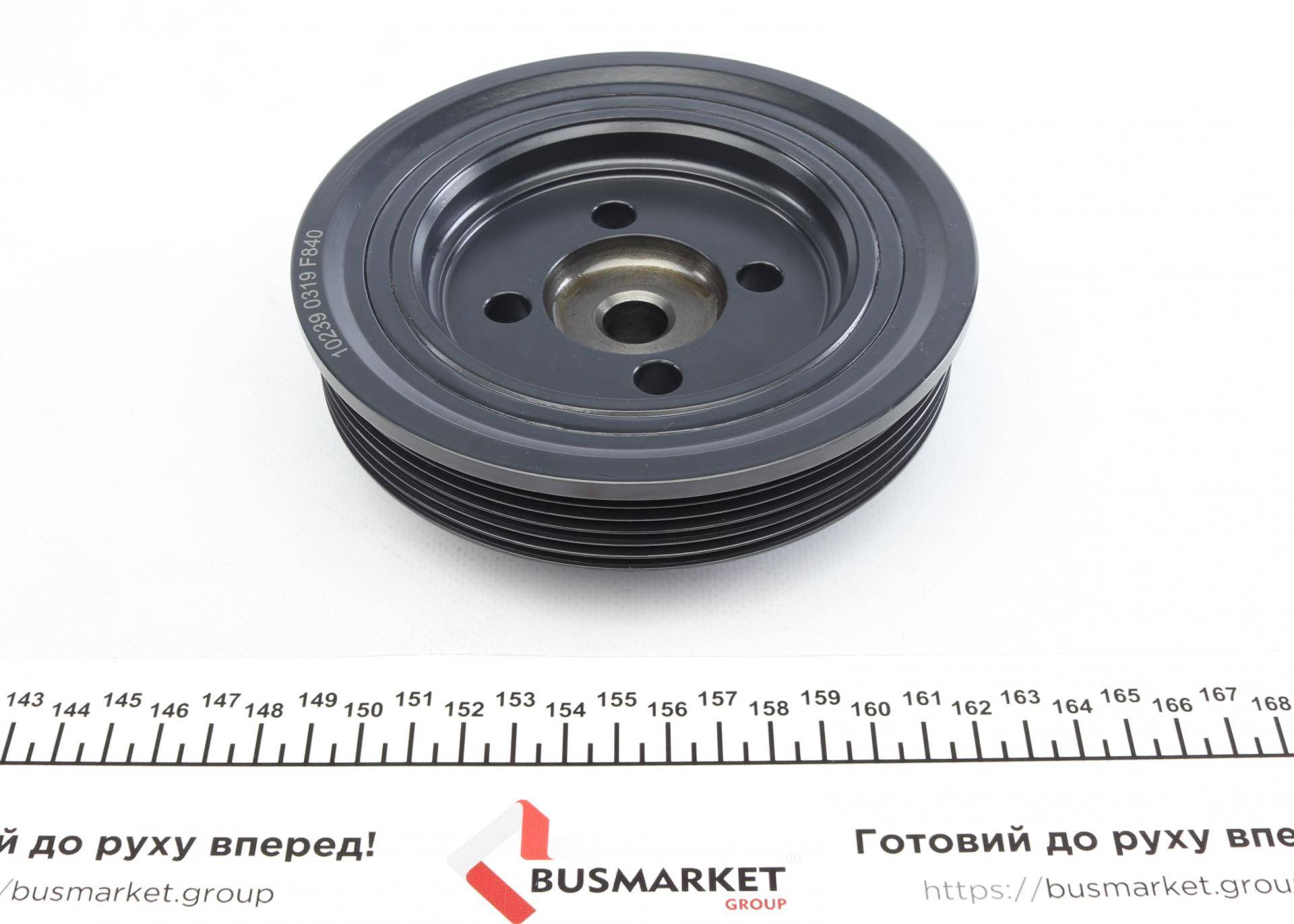Шків колінвалу Ford Transit Connect 1.8 TDCi 02- (139,4x48.6)
