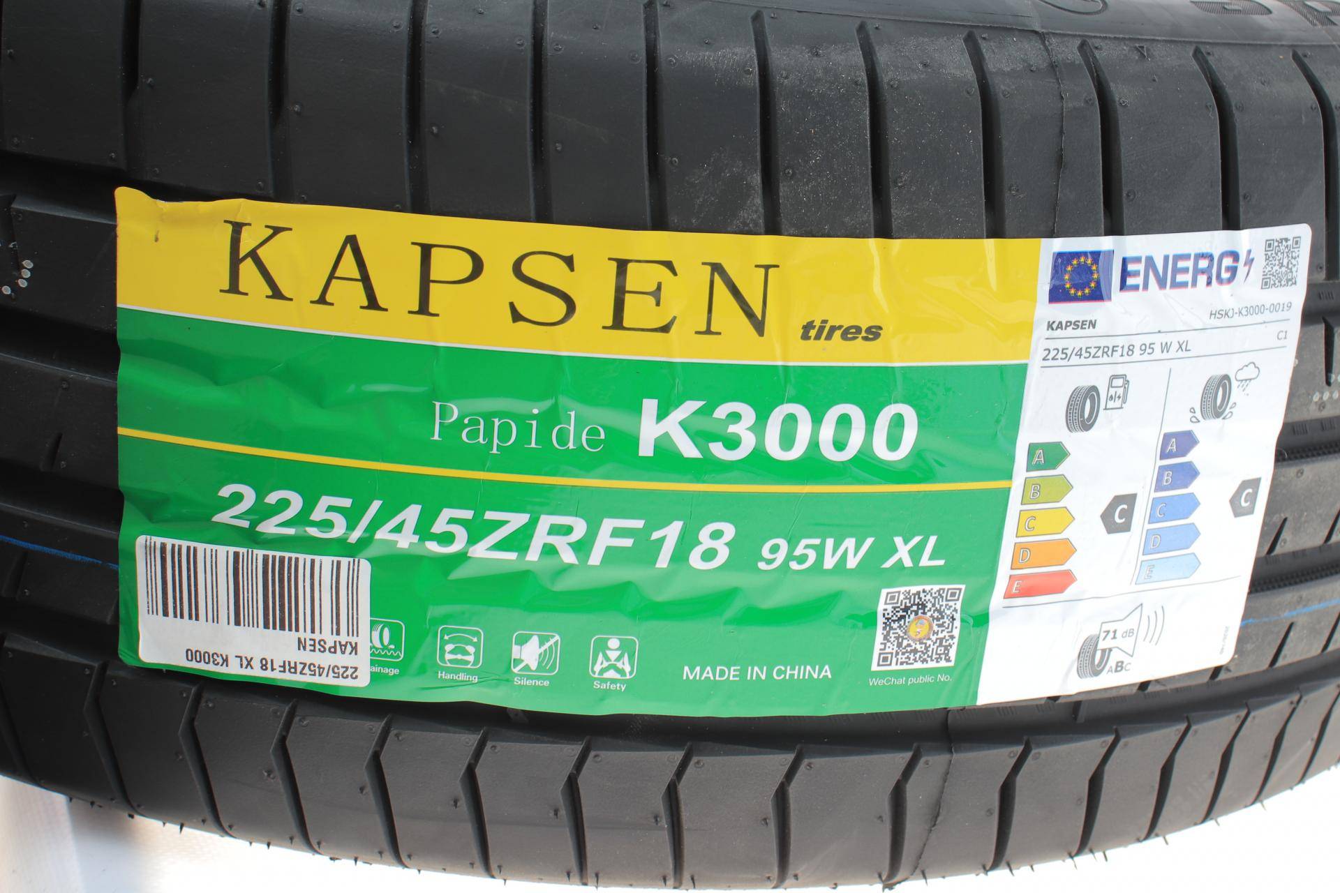 Шина K3000 225/45 ZRF18 XL 95W (літня) Run Flat