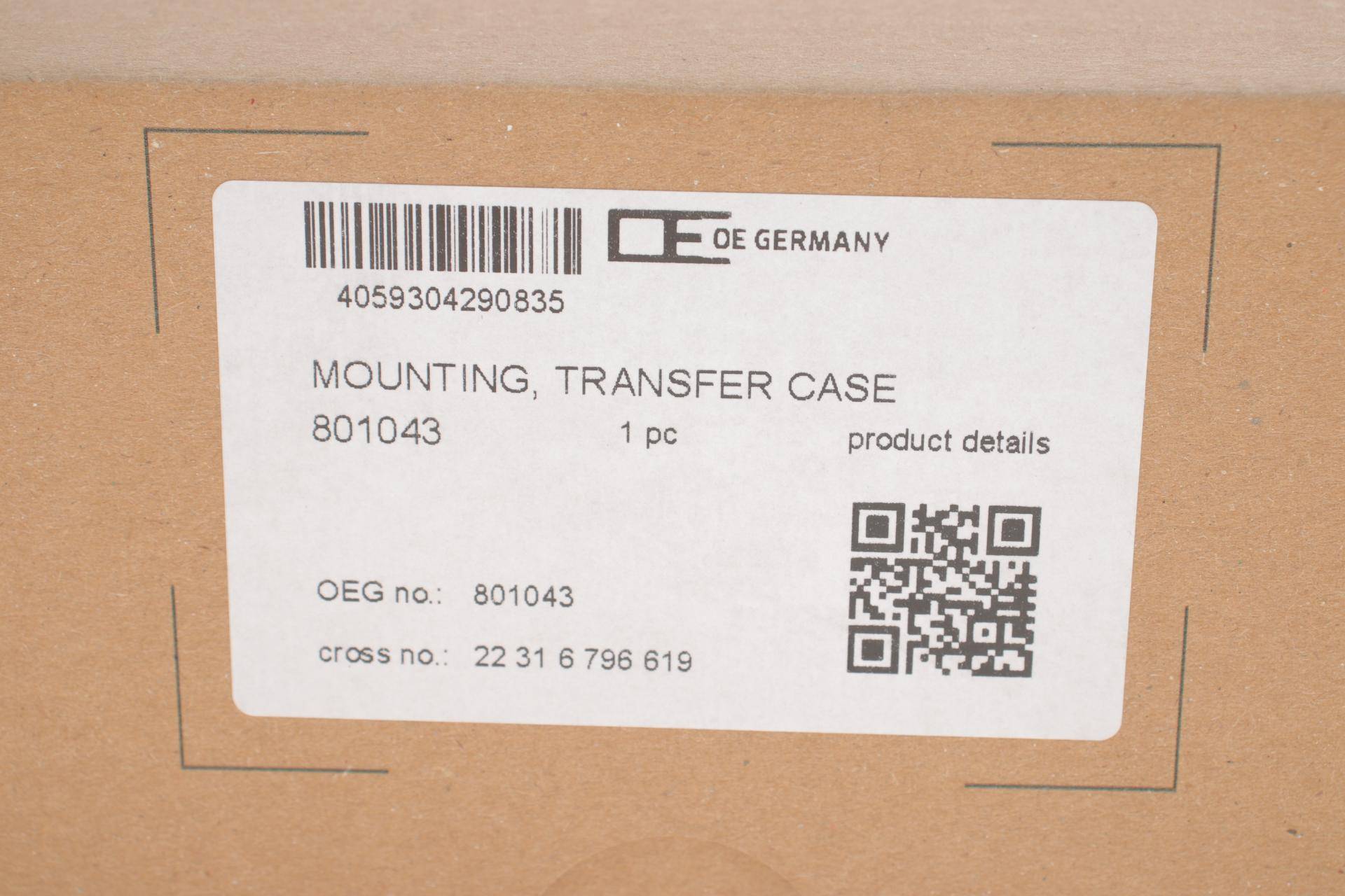 Подушка КПП BMW 1 (F20)/2 (F22)/3 (F30) 11- B37/N13/N47/N55